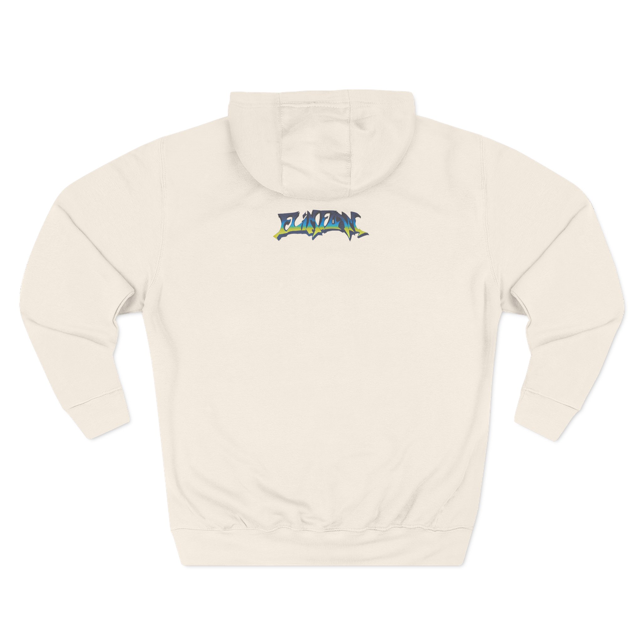 Flamingo Flim Flail Three-Panel Fleece Hoodie