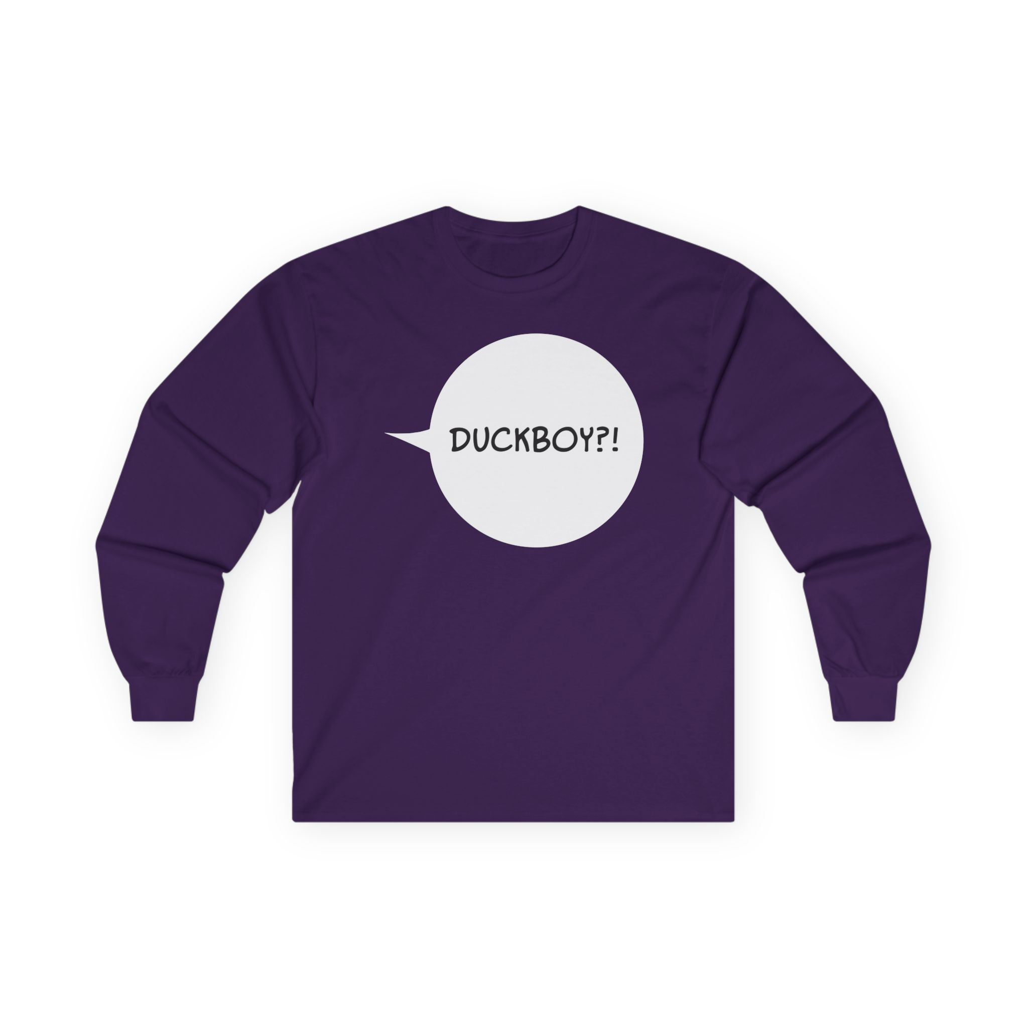 Duckboy Unisex Ultra Cotton Long Sleeve Tee
