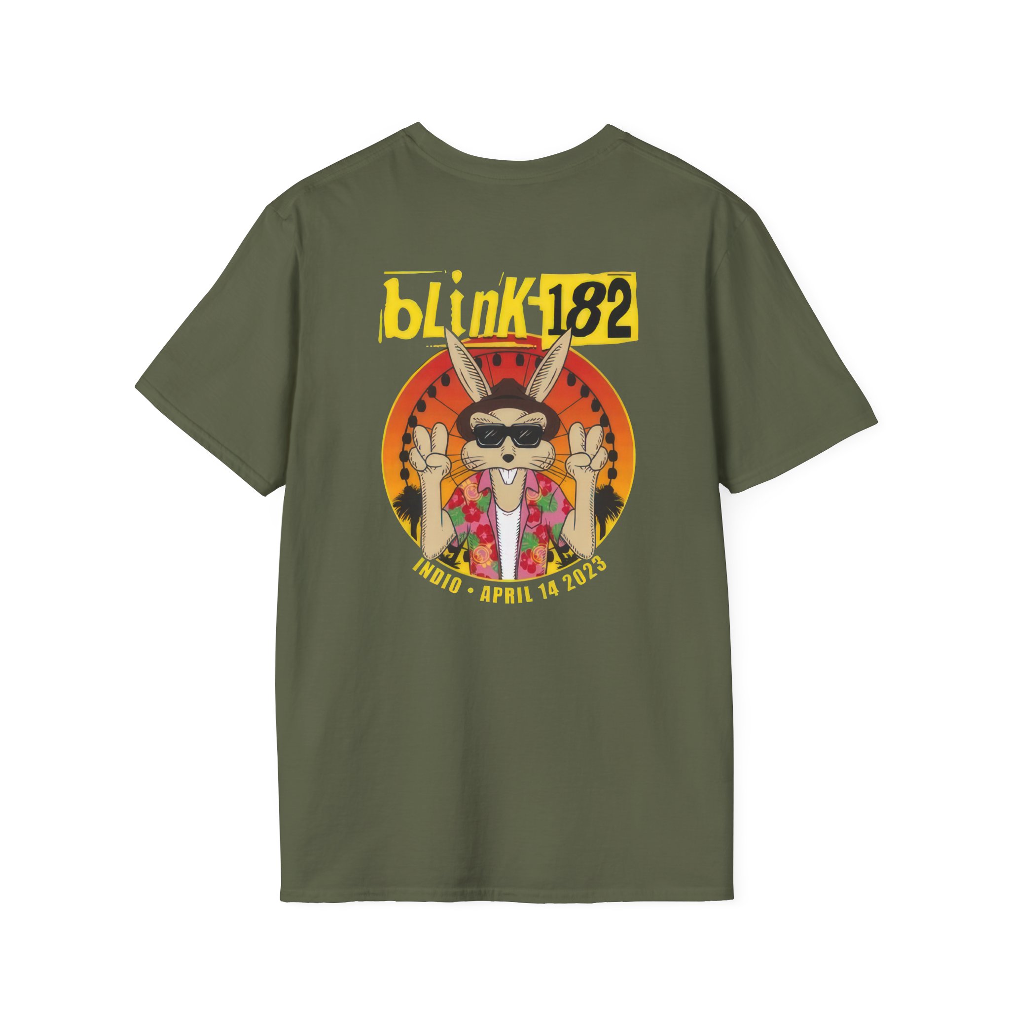 Blink 182 Coachella San Diego 2023 Unisex Softstyle T-Shirt