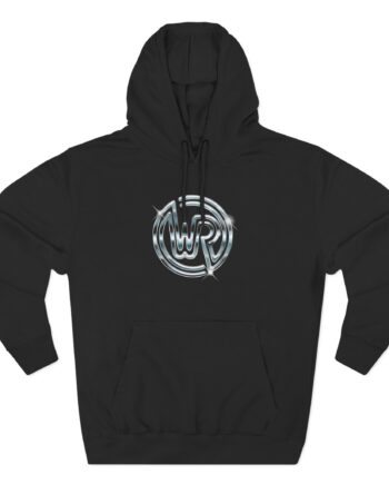 White Reaper Chrome Logo Three-Panel Fleece Hoodie