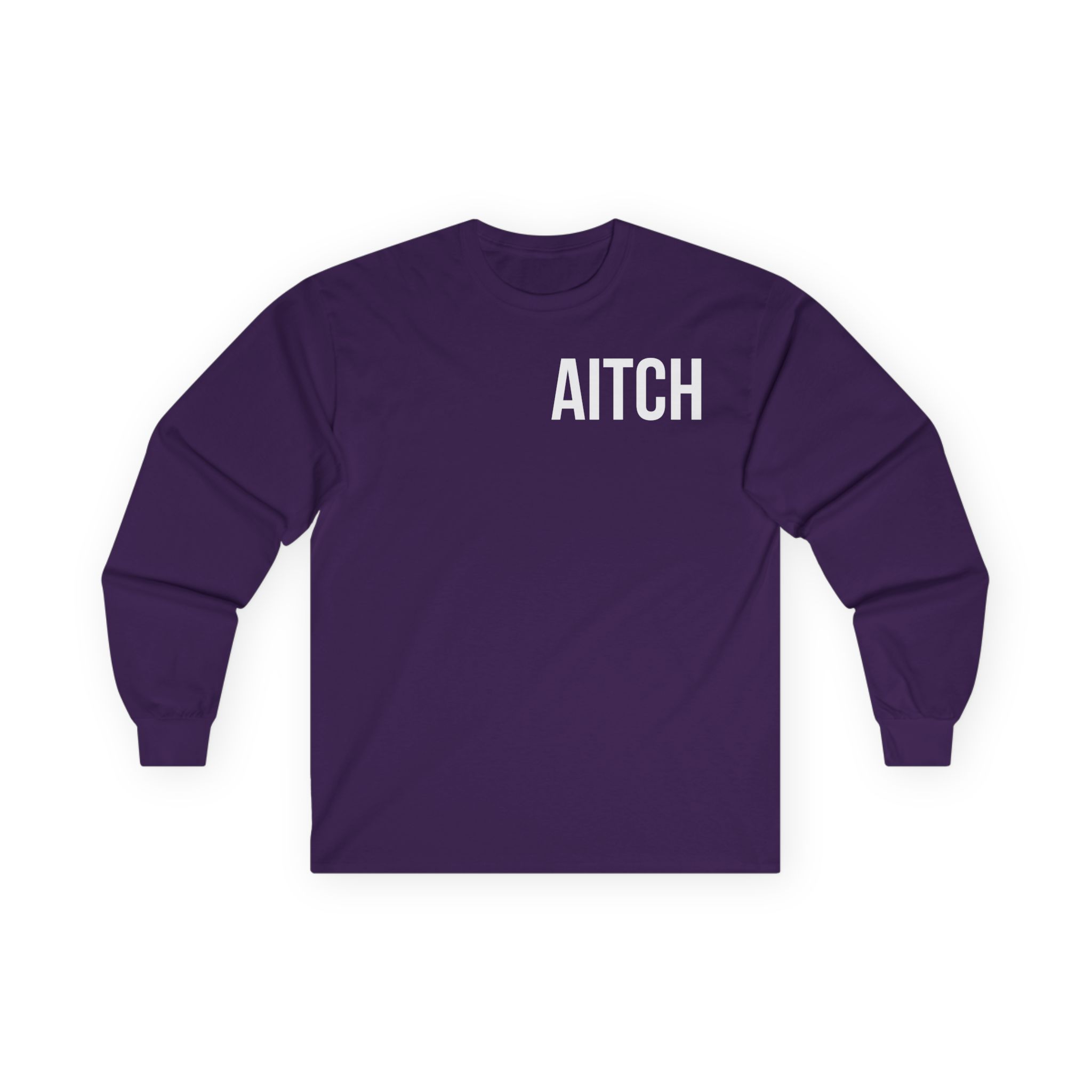 Aitch Pocket Logo Unisex Ultra Cotton Long Sleeve Tee
