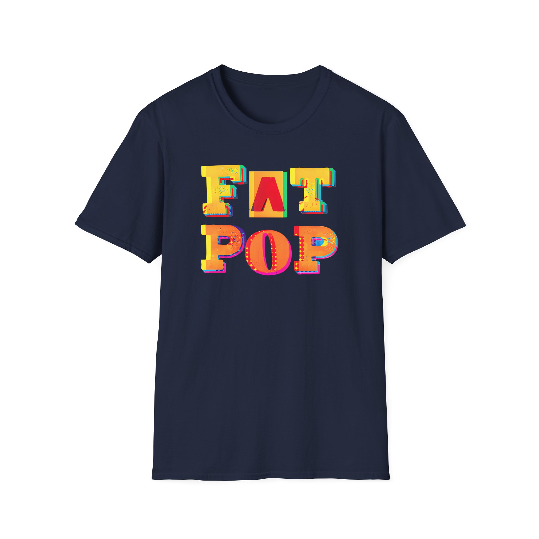 PW Fat Pop Logo Unisex Softstyle T-Shirt