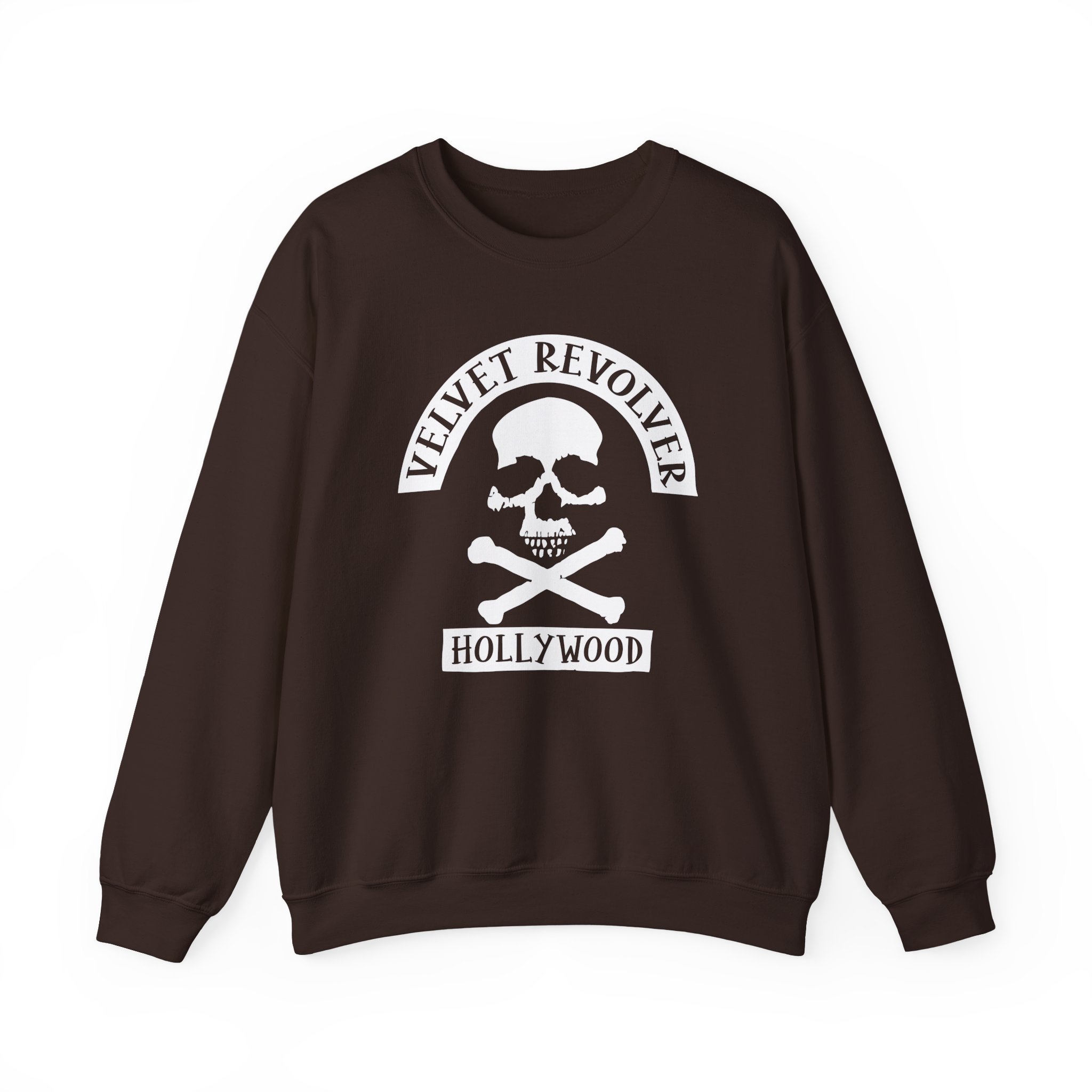 Velvet Revolver Skull Hollywood Unisex Heavy Blend Crewneck Sweatshirt