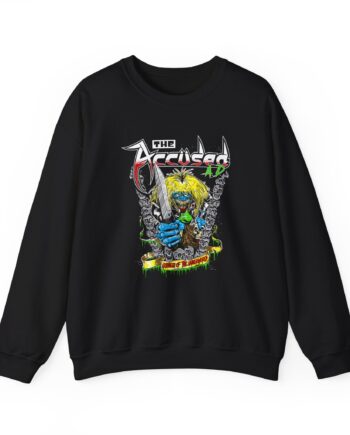 Accused Ad Goddess of the Underworld Unisex Heavy Blend™ Crewneck Sweatshirt