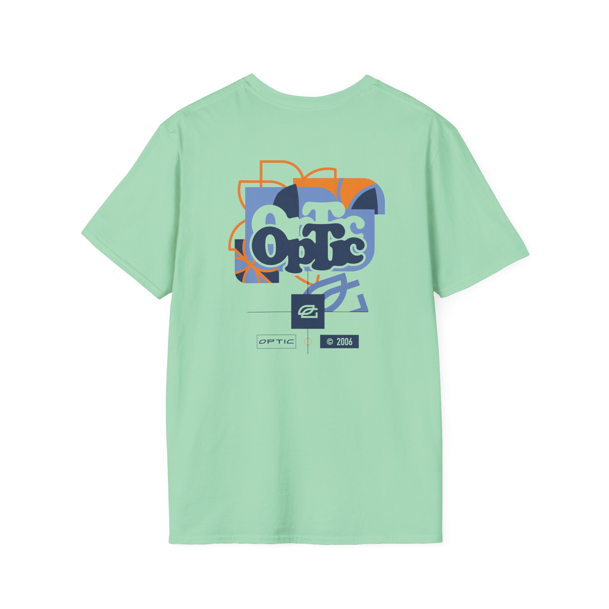 Optic Texas Broken Flower Unisex Softstyle T-Shirt