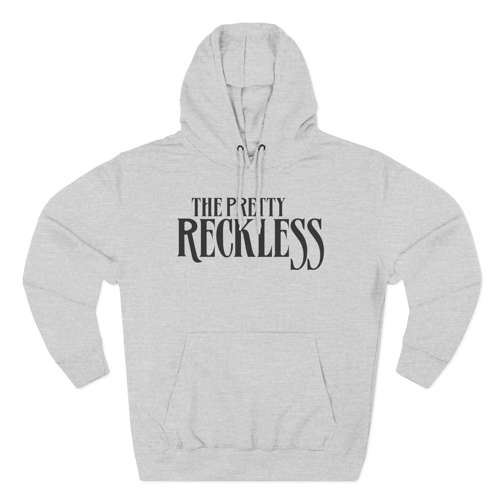 The Pretty Reckless Logo Three-Panel Fleece Hoodie