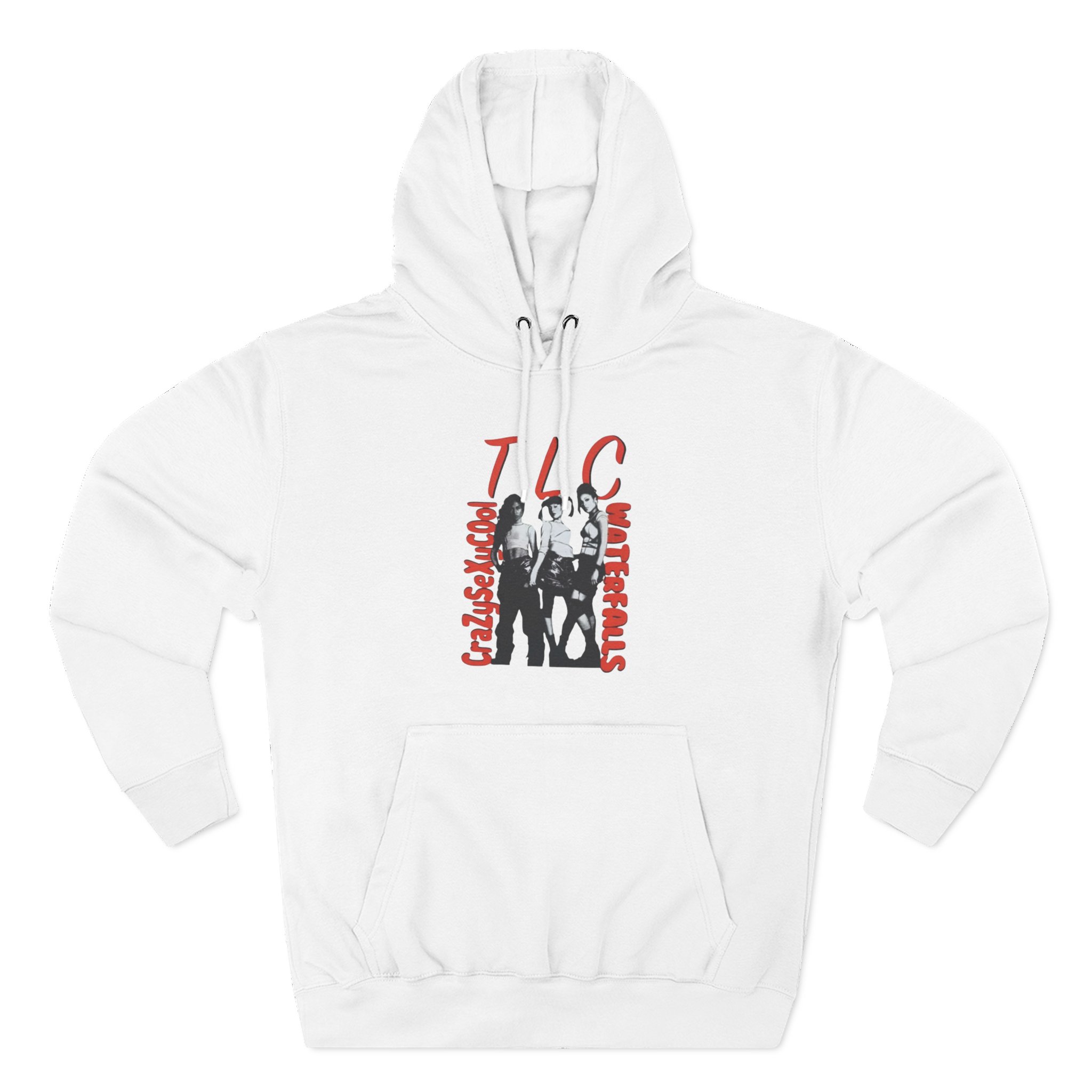 TLC Waterfalls Three-Panel Fleece Hoodie
