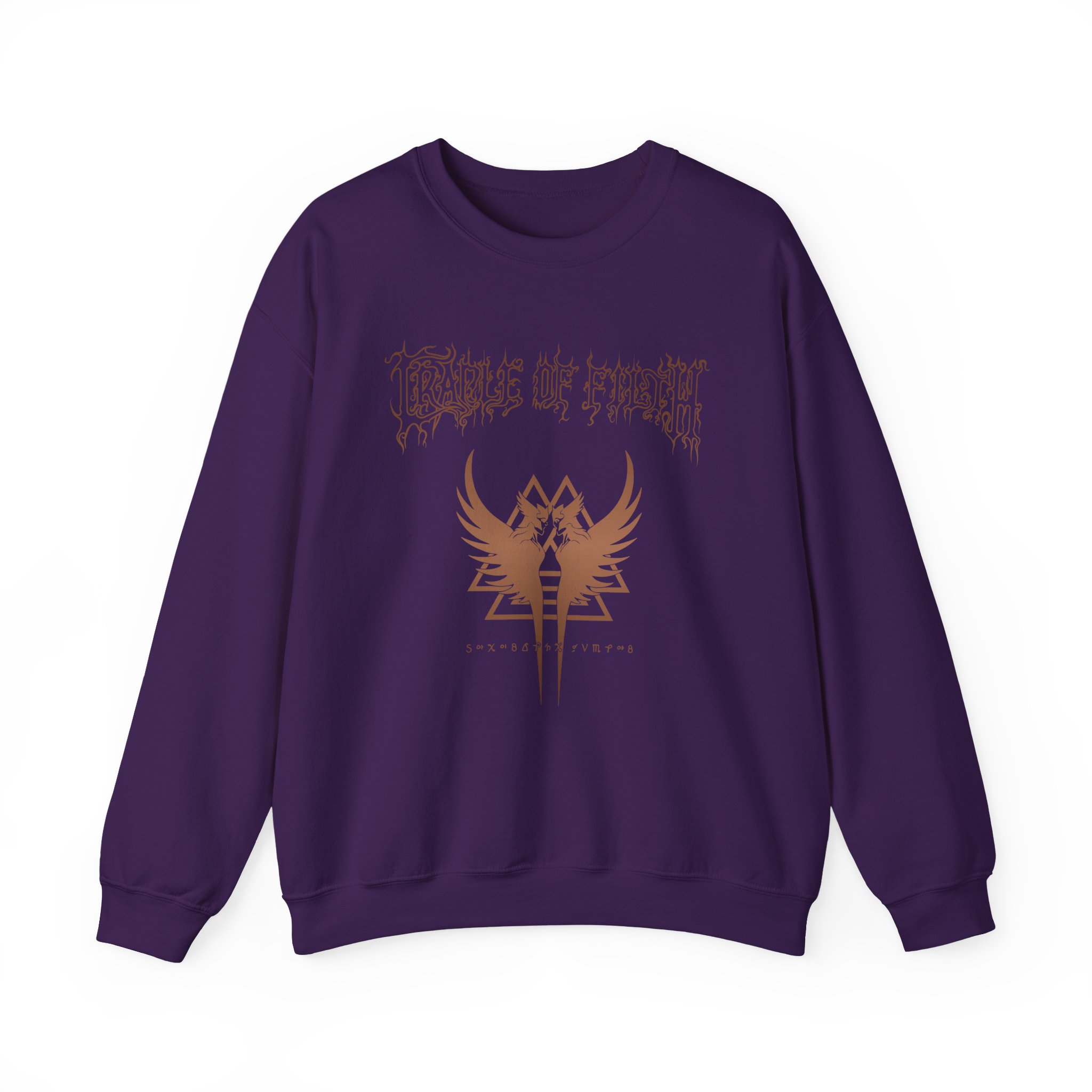 Cradle of Filth Valkyrie Sigil Unisex Heavy Blendâ„¢ Crewneck Sweatshirt