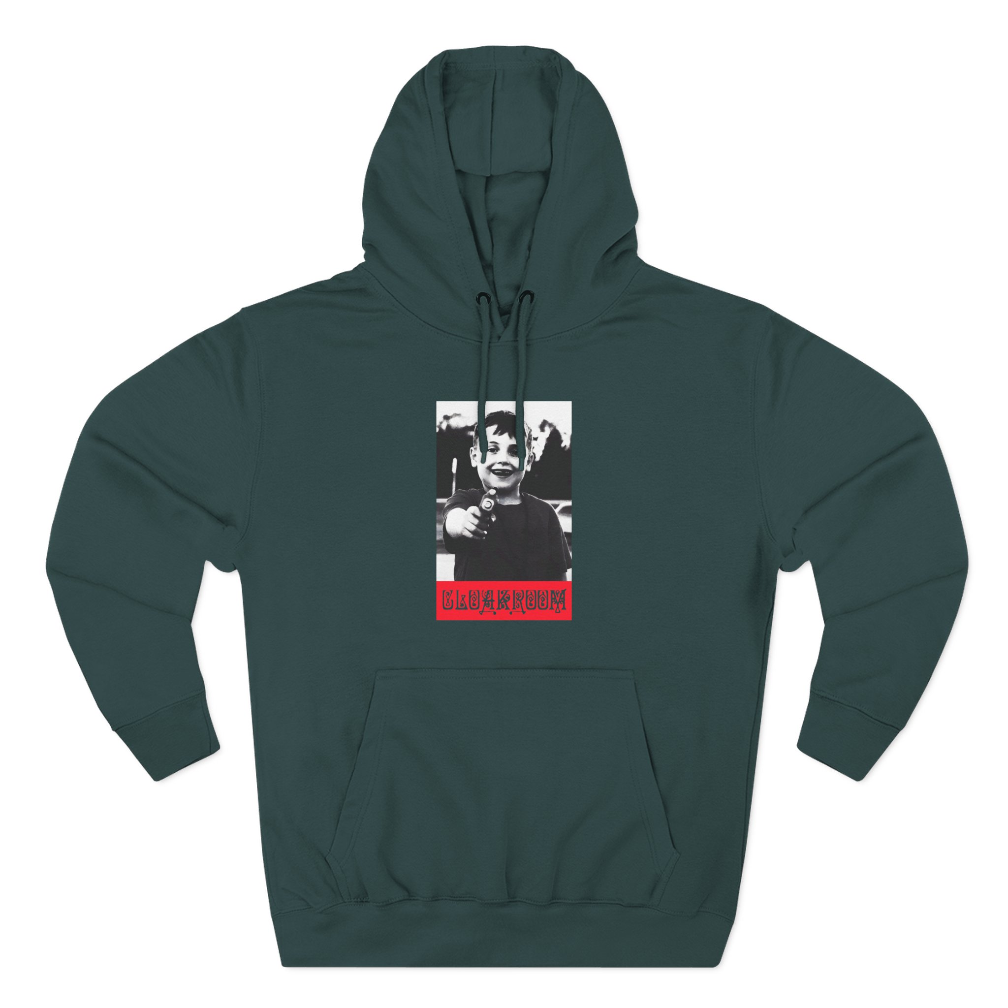 Cloakroom Holden Three-Panel Fleece Hoodie