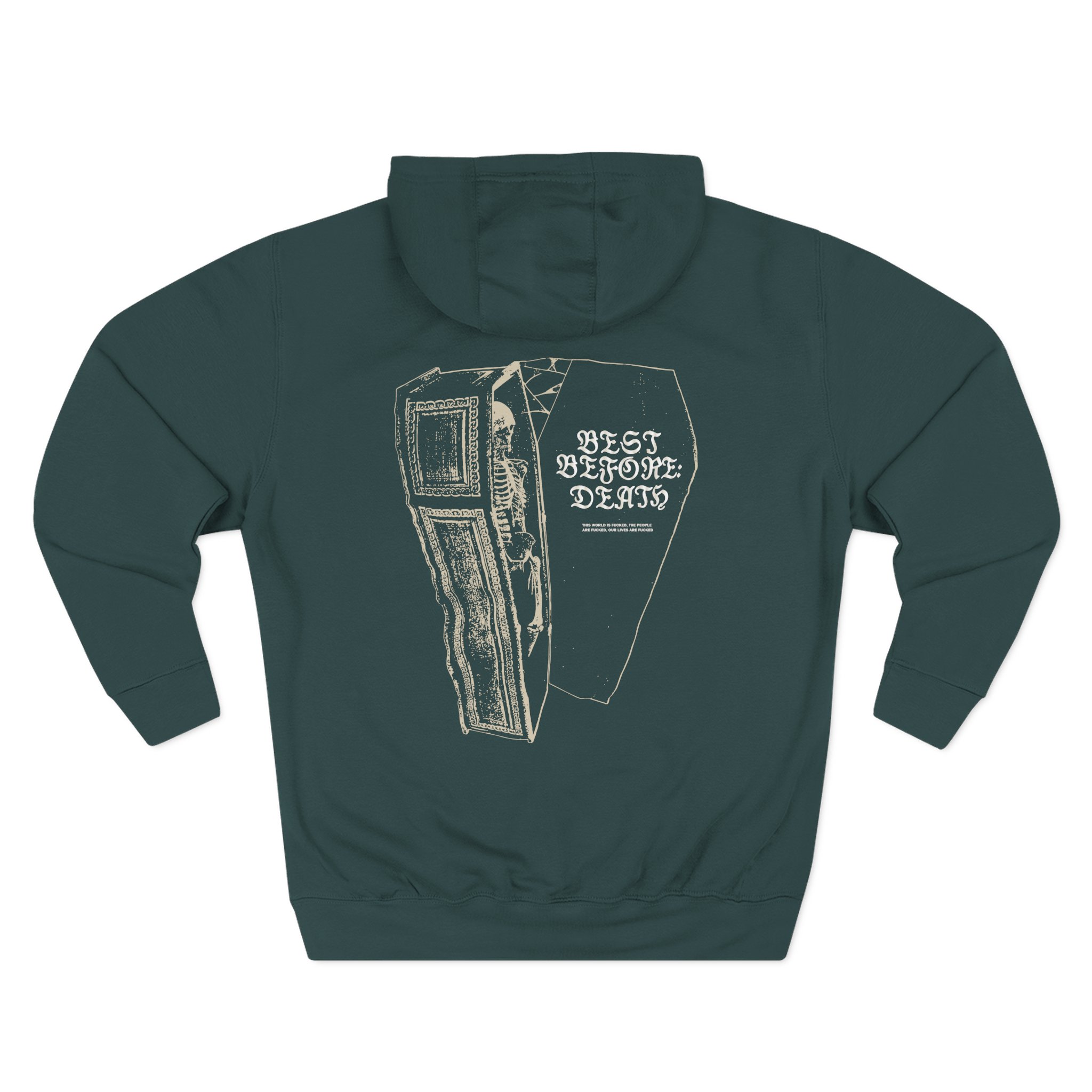 Paleface Best Before Death Three-Panel Fleece Hoodie