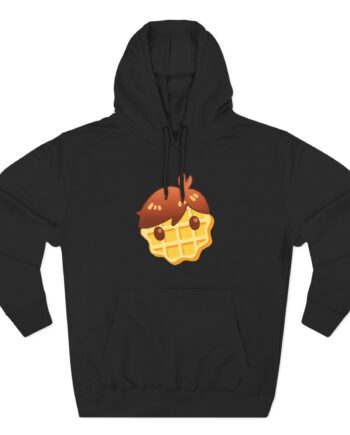 Grian Waffle Head Three-Panel Fleece Hoodie