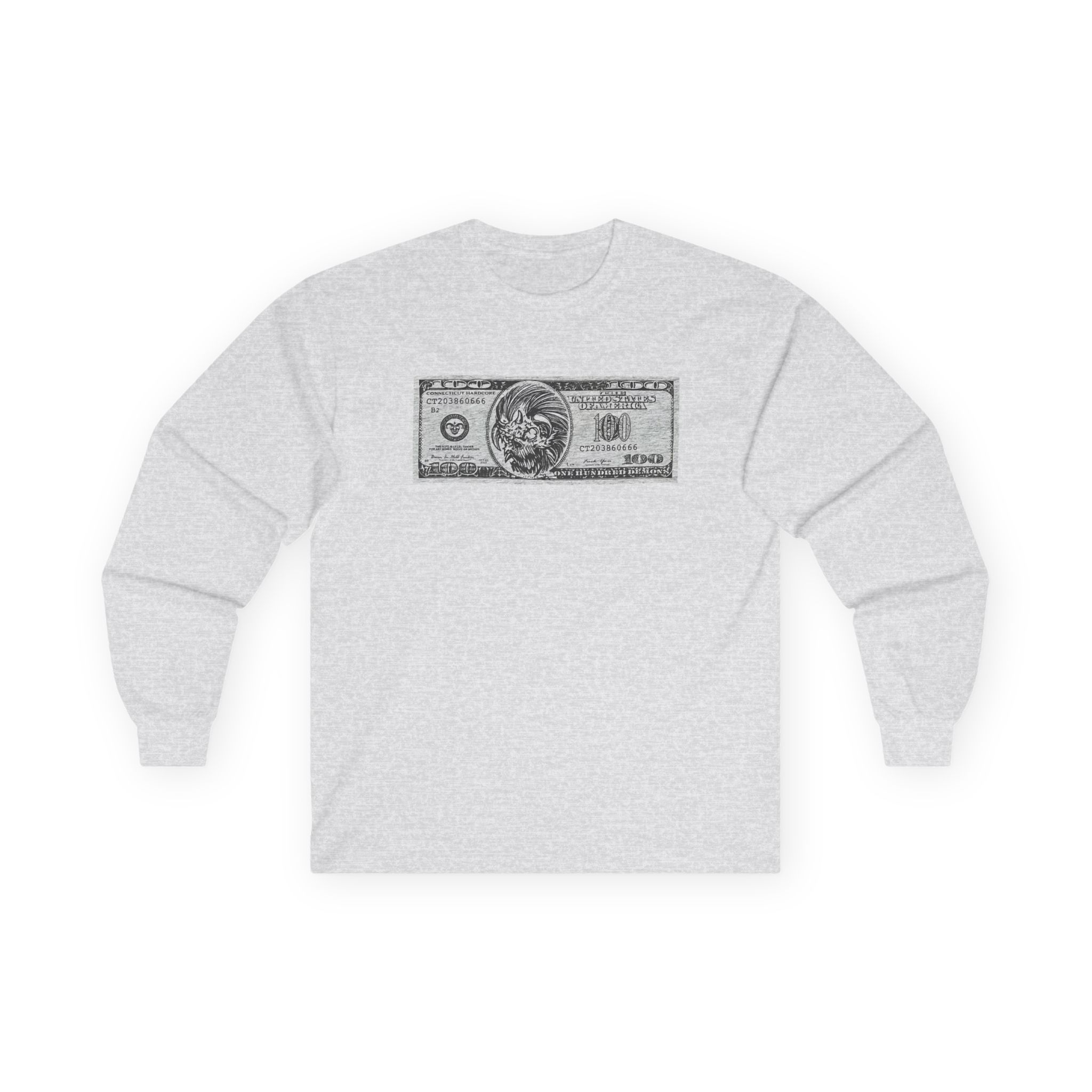 100 Demons Connecticut Hardcore Unisex Ultra Cotton Long Sleeve Tee