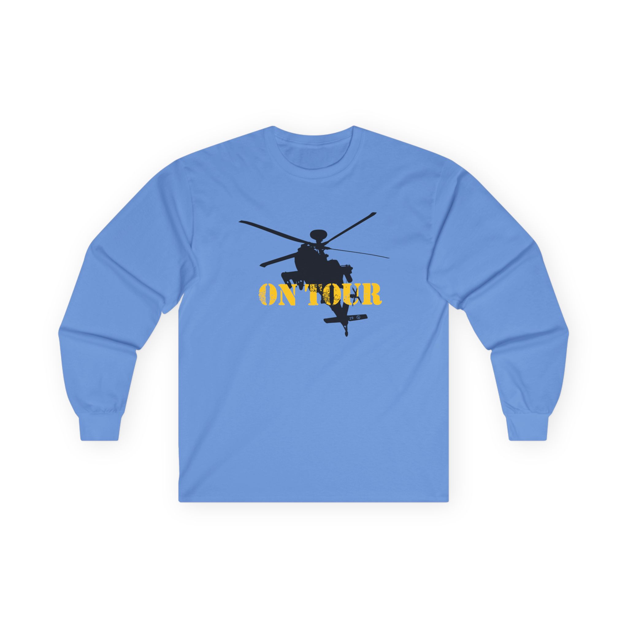 Toby Keith American Soldier Helicopter Unisex Ultra Cotton Long Sleeve Tee