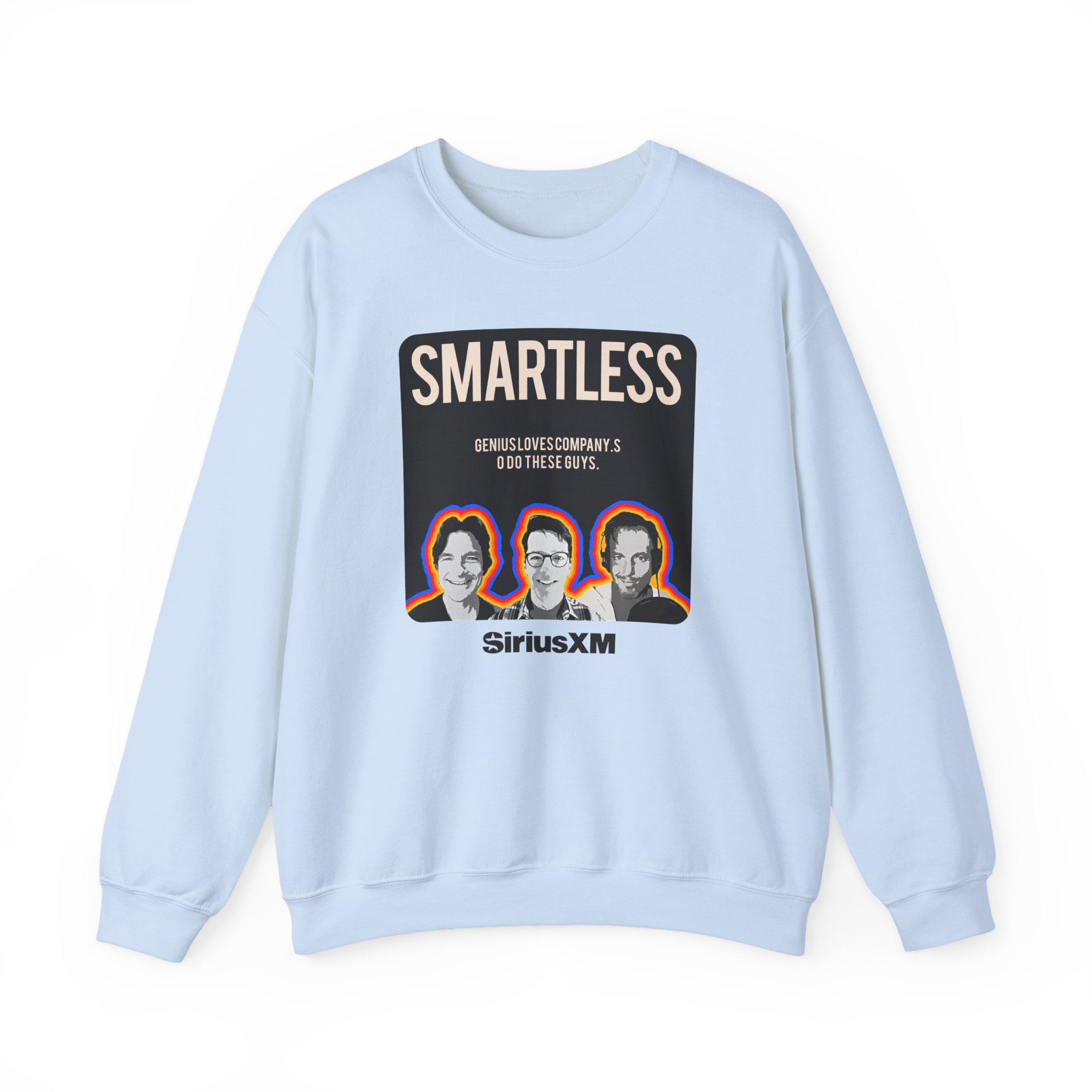 Smartless Genius Loves Company Logo Unisex Heavy Blendâ„¢ Crewneck Sweatshirt