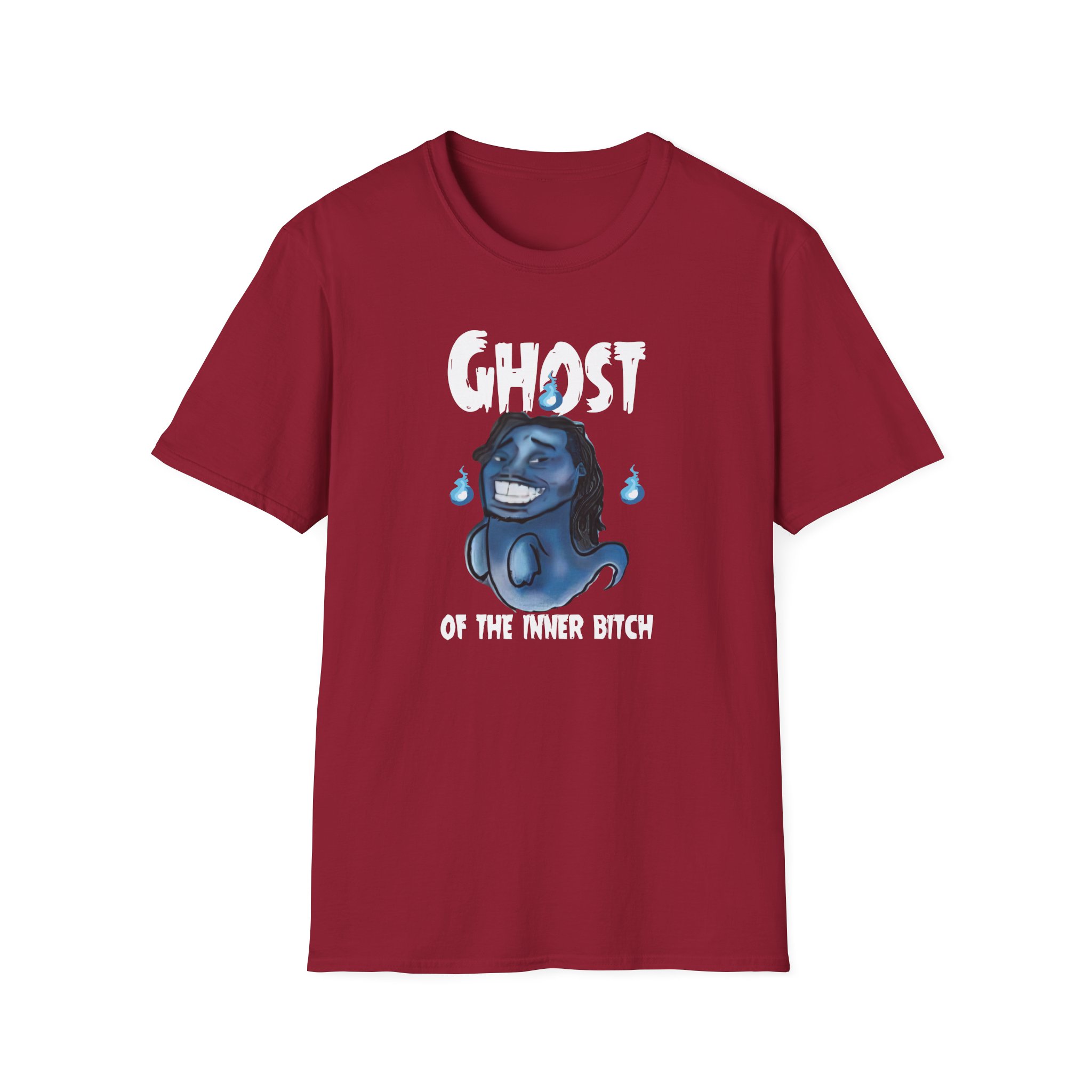 Aba and Preach Ghost of the Inner Bitch Unisex Softstyle T-Shirt