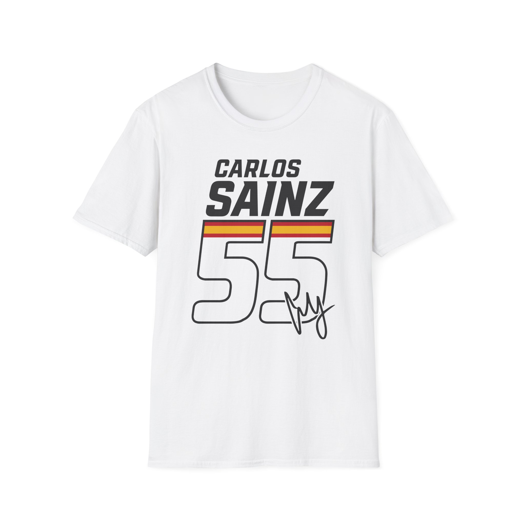Carlos Sainz 55 Unisex Softstyle T-Shirt