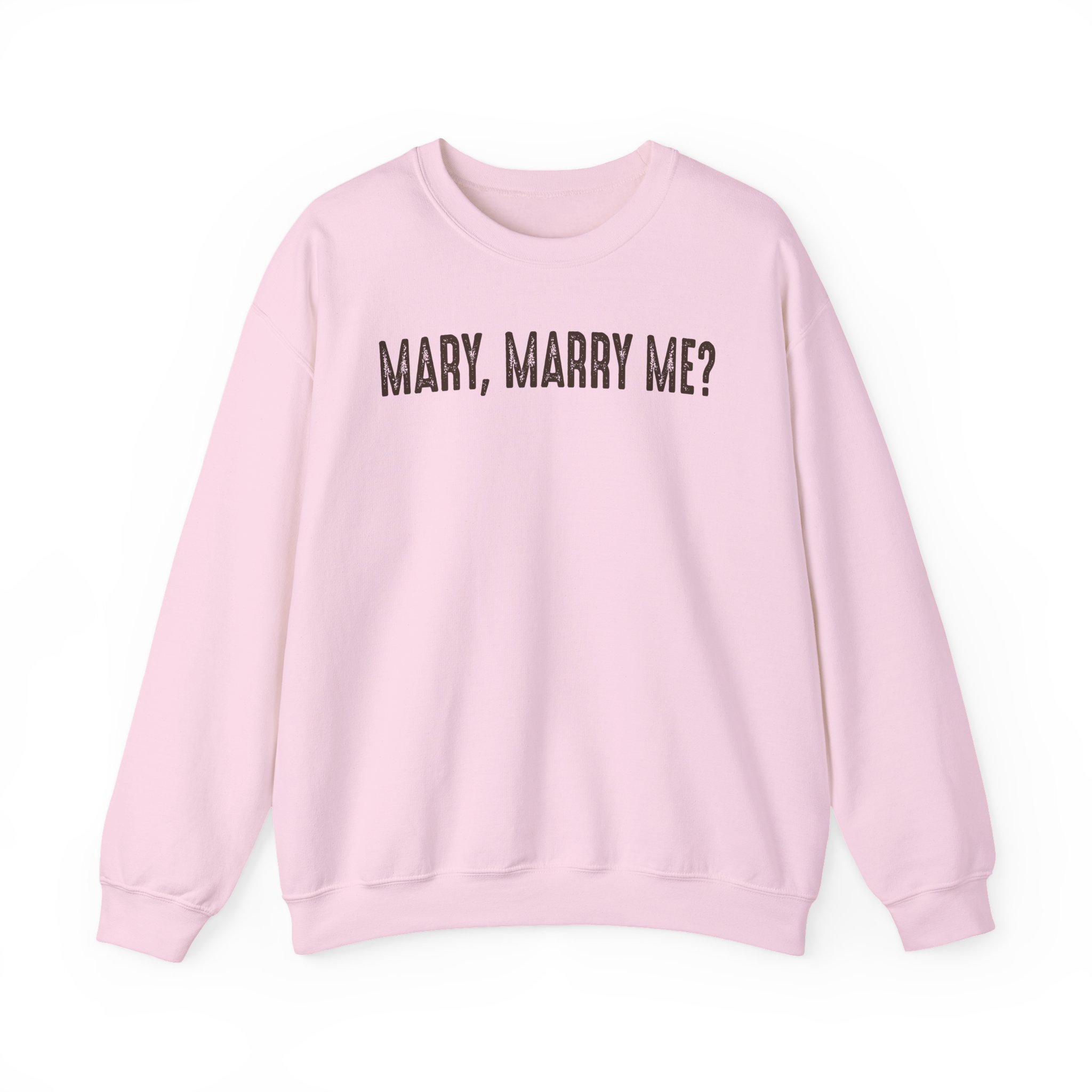 Royel Otis Mary Marry Me Faded Powder Unisex Heavy Blendâ„¢ Crewneck Sweatshirt
