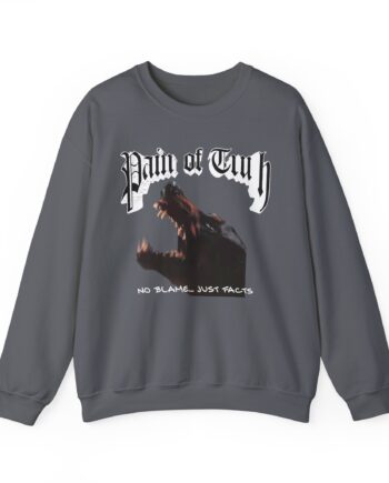 Pain of Truth No Blame...just Facts Unisex Heavy Blend™ Crewneck Sweatshirt