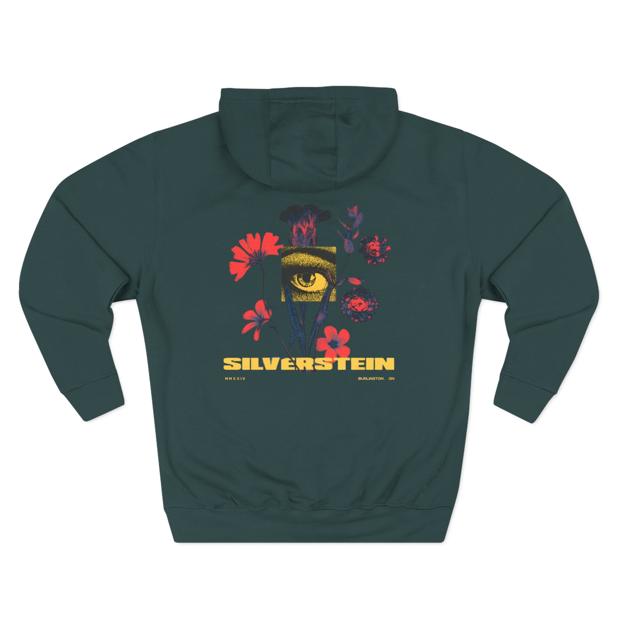 Silverstein Bouquet Three-Panel Fleece Hoodie
