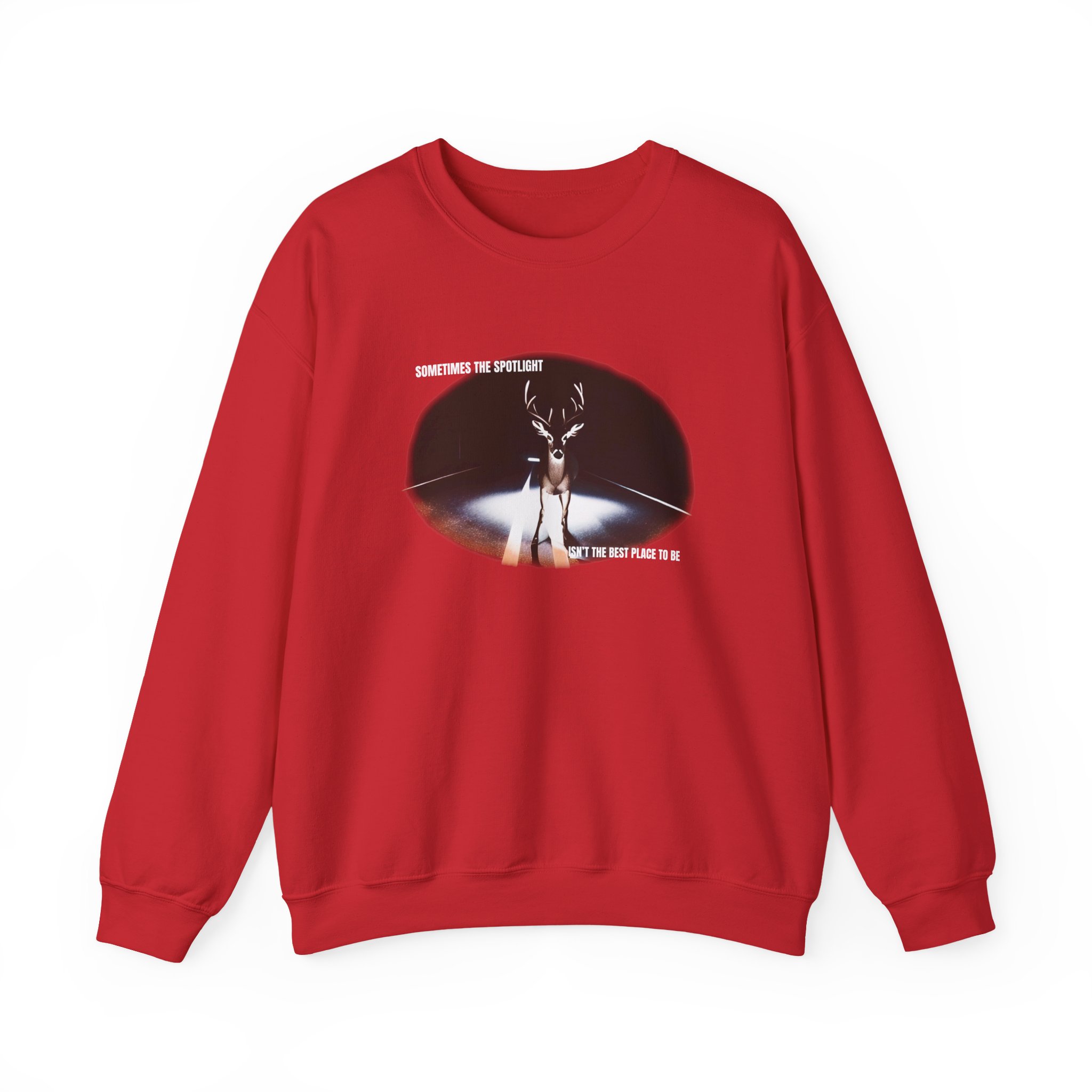 Fresh Love Red Spotlight Unisex Heavy Blendâ„¢ Crewneck Sweatshirt
