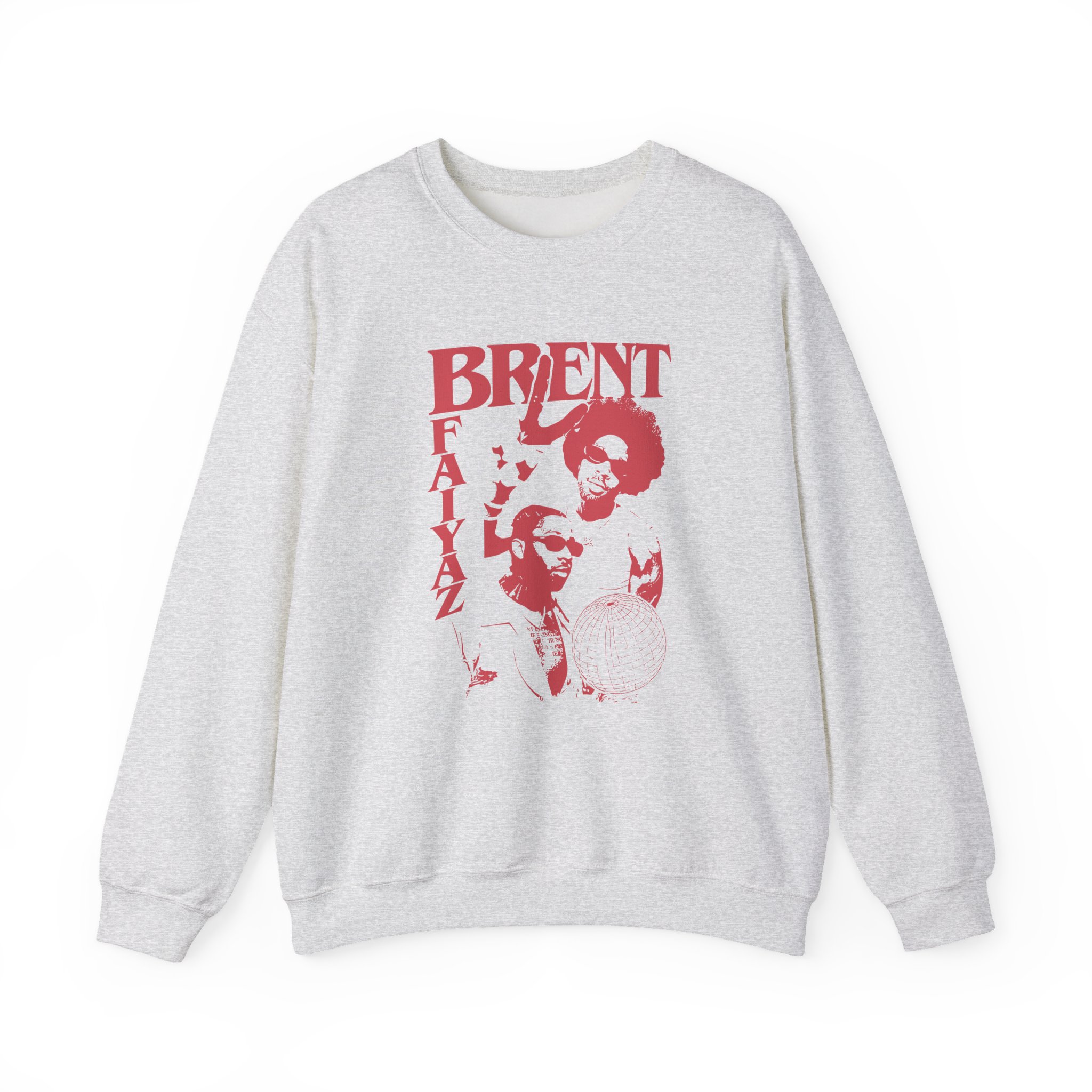 Faiyaz Brent Silhouette Unisex Heavy Blendâ„¢ Crewneck Sweatshirt