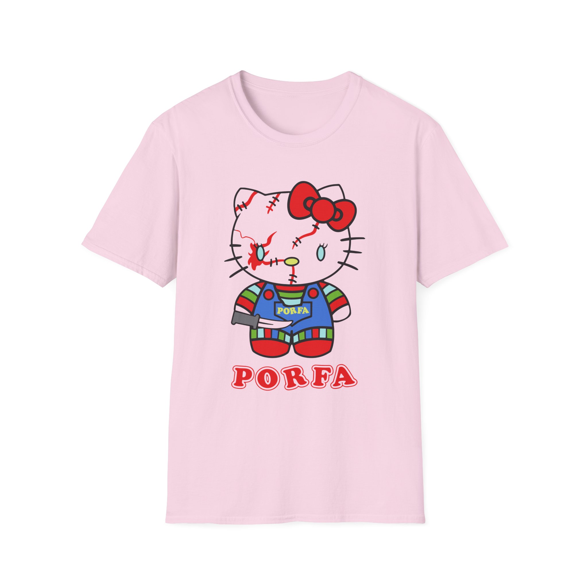 Porfa Hello Kitty Halloween Unisex Softstyle T-Shirt