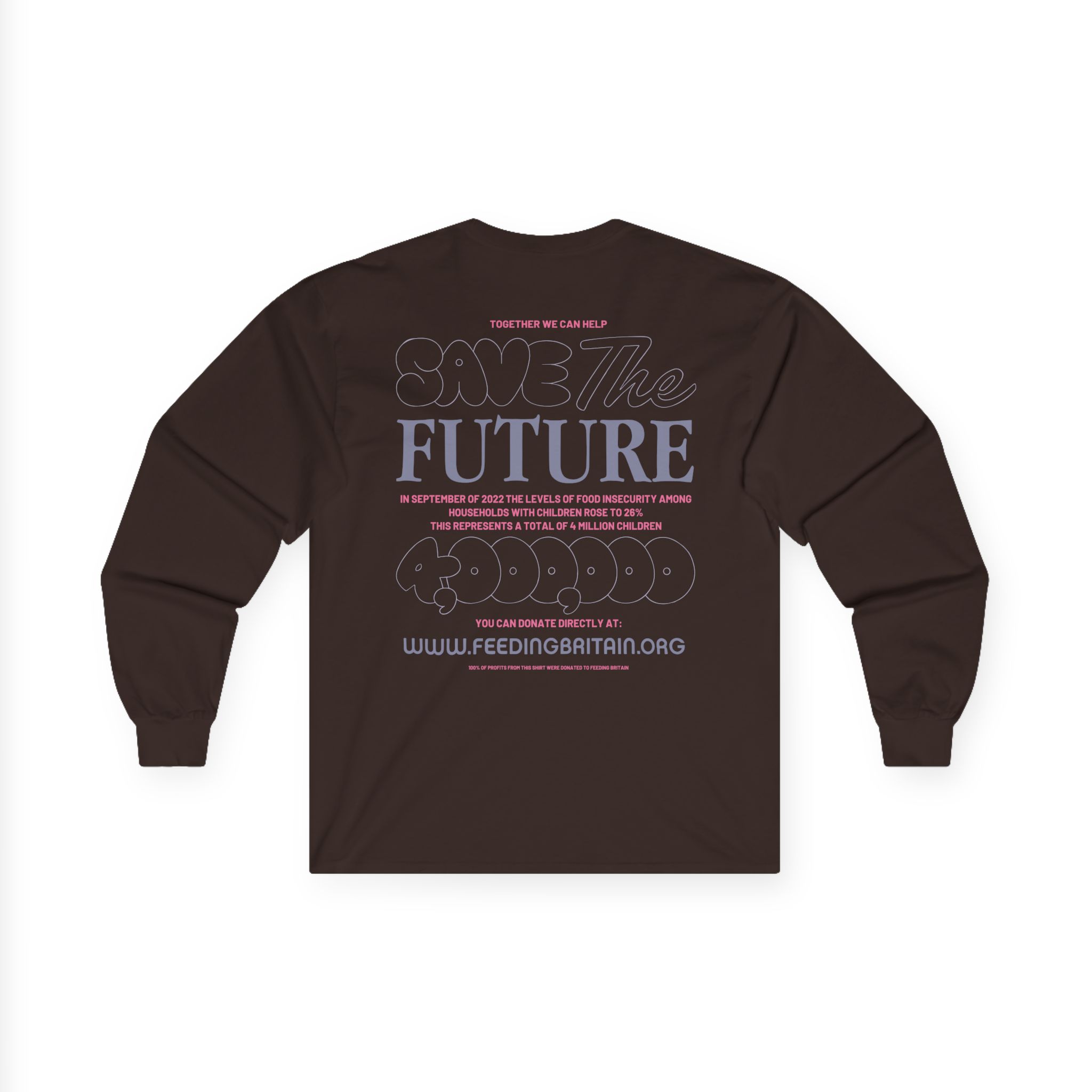 Zayn Malik Zayn X Feeding Britain Future Unisex Ultra Cotton Long Sleeve Tee