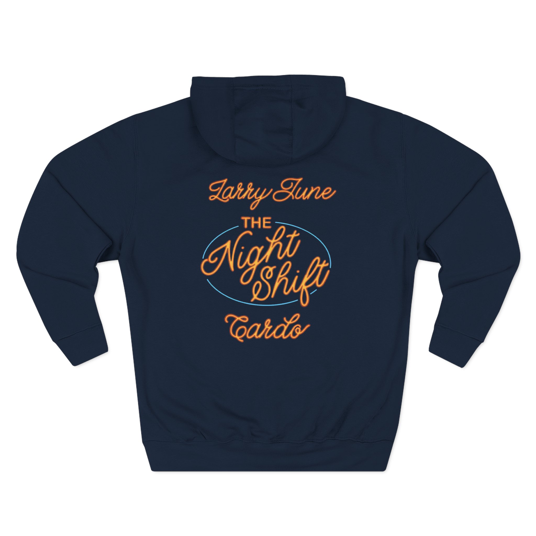 Larry June the Night Shift Neon Three-Panel Fleece Hoodie