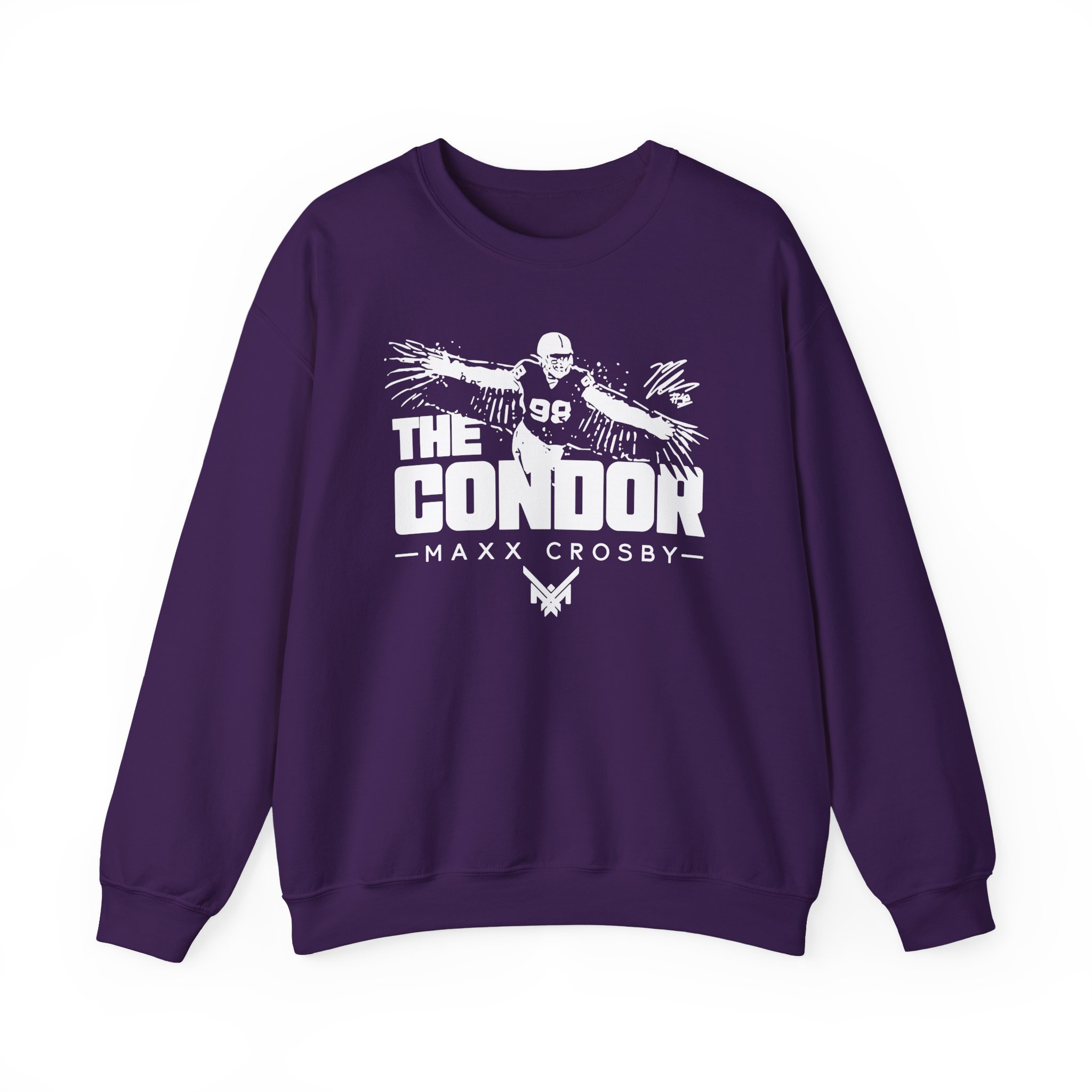 Maxx Crosby the Condor Unisex Heavy Blendâ„¢ Crewneck Sweatshirt