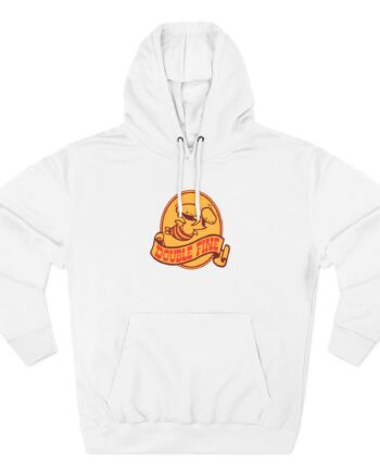 Double Fine Golden Two-headed Baby Three-Panel Fleece Hoodie
