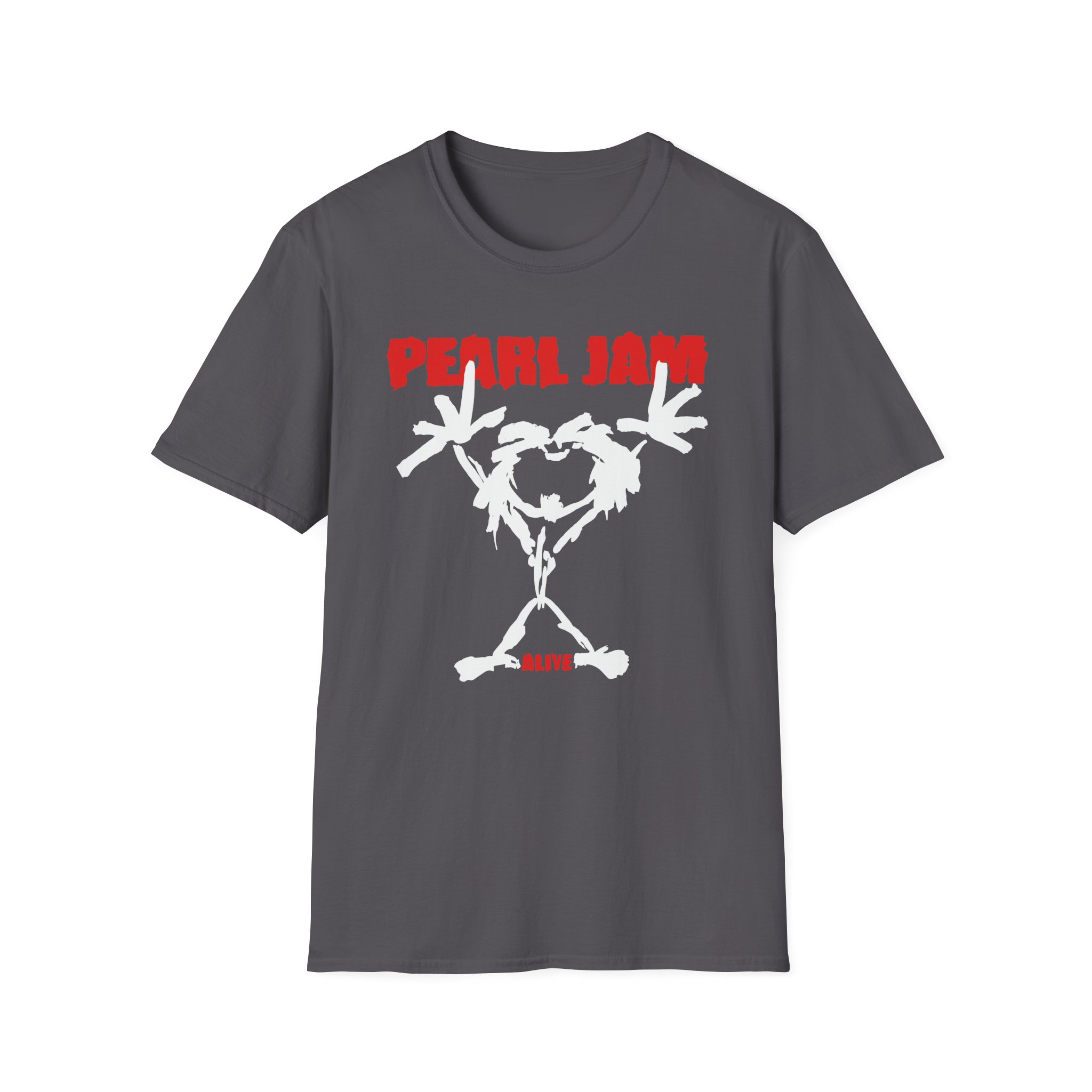 Pearl Jam Stickman Unisex Softstyle T-Shirt