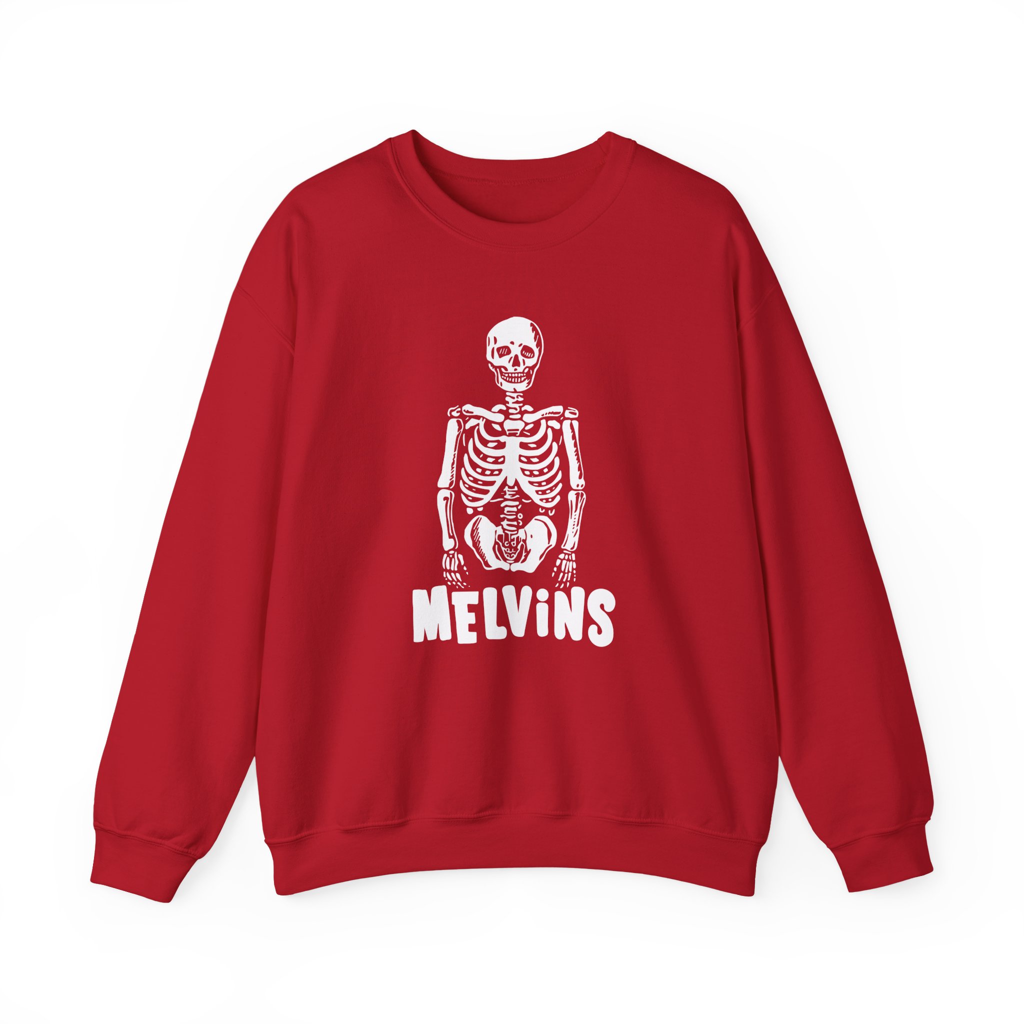Melvins Skeleton Logo Unisex Heavy Blendâ„¢ Crewneck Sweatshirt