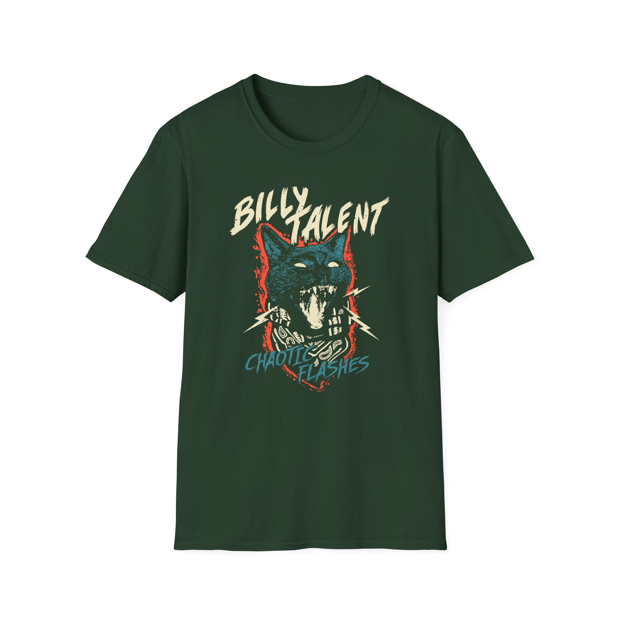 Billy Talent Chaotic Flashes Unisex Softstyle T-Shirt