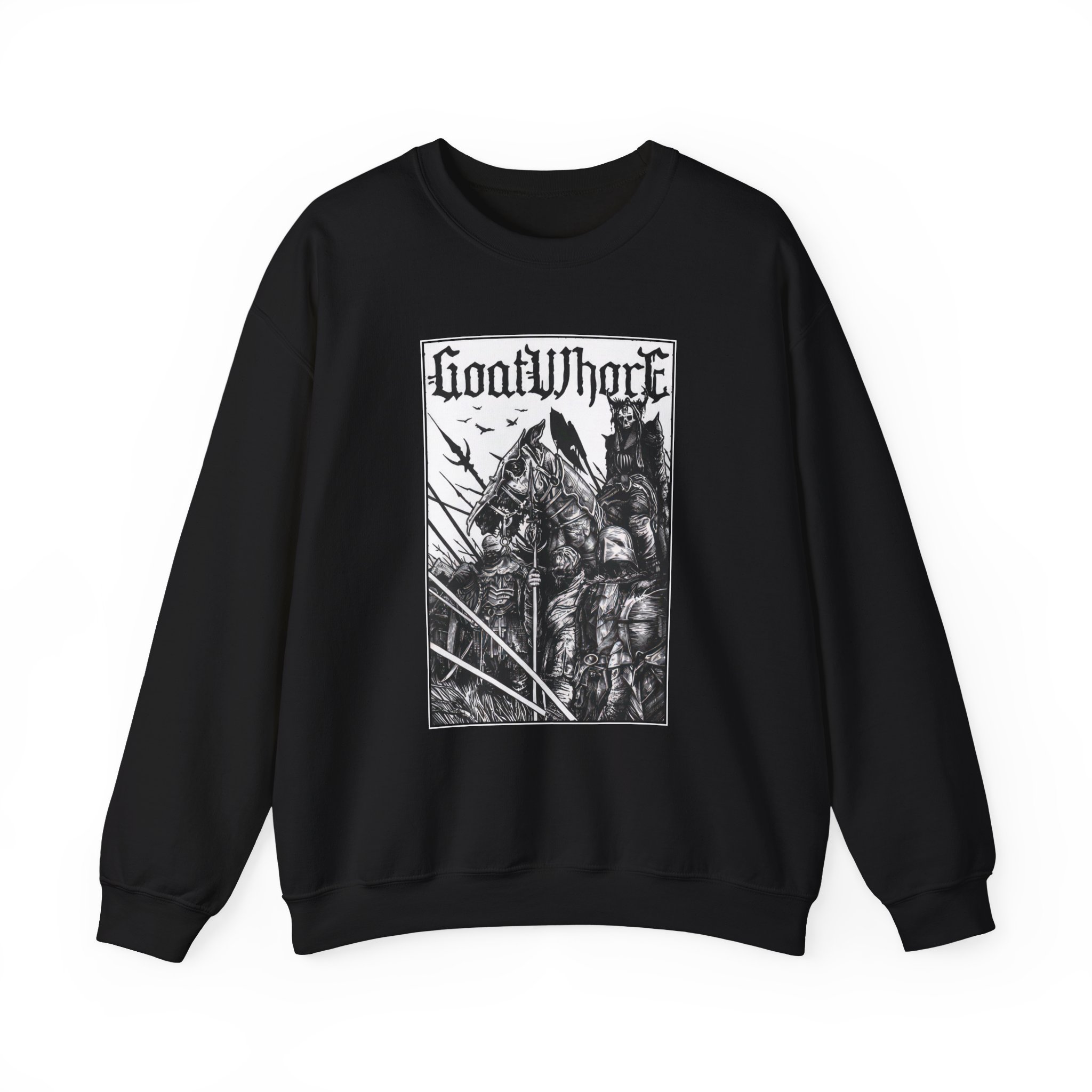 Goatwhore no Mercy Unisex Heavy Blendâ„¢ Crewneck Sweatshirt