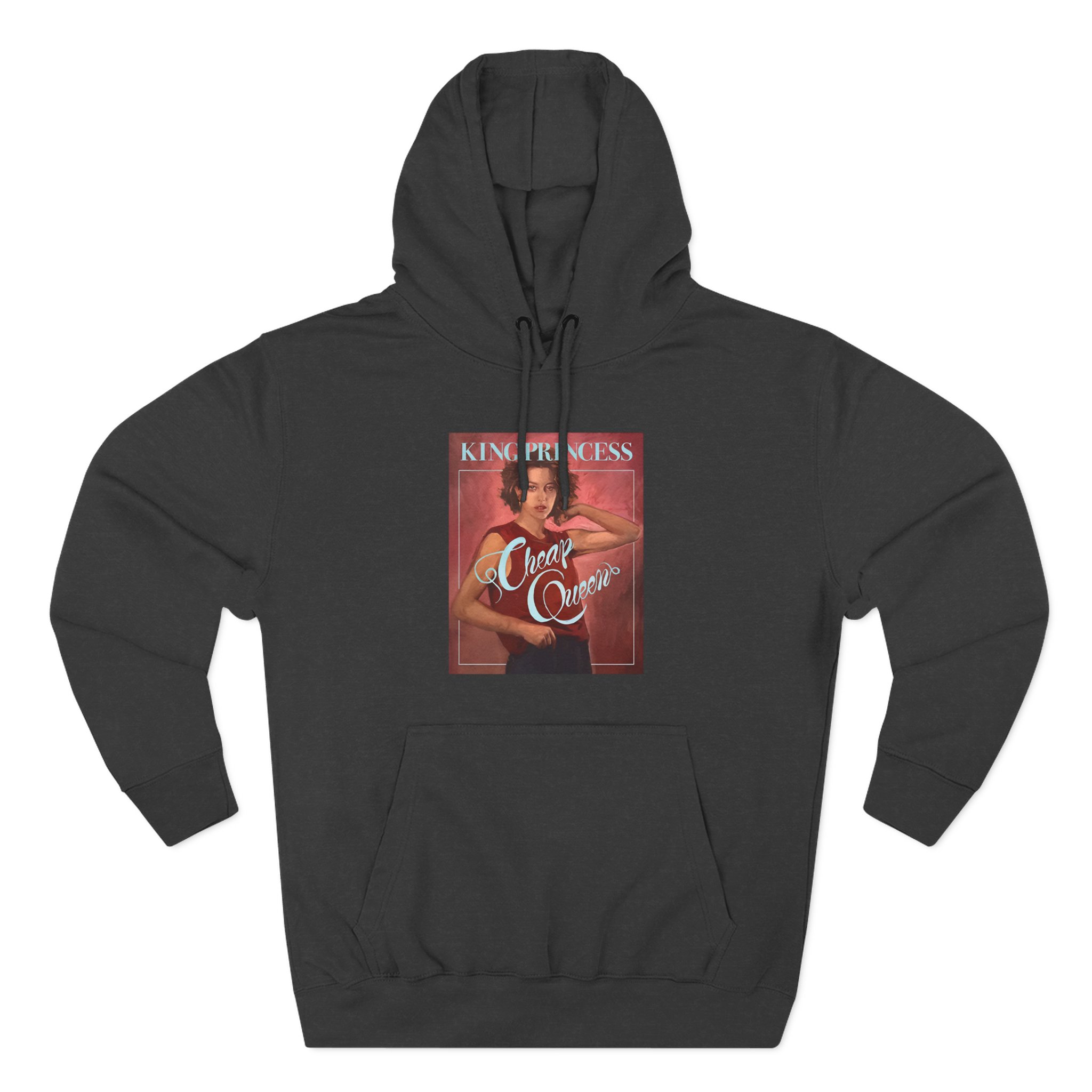 King Princess Cheap Queen Three-Panel Fleece Hoodie