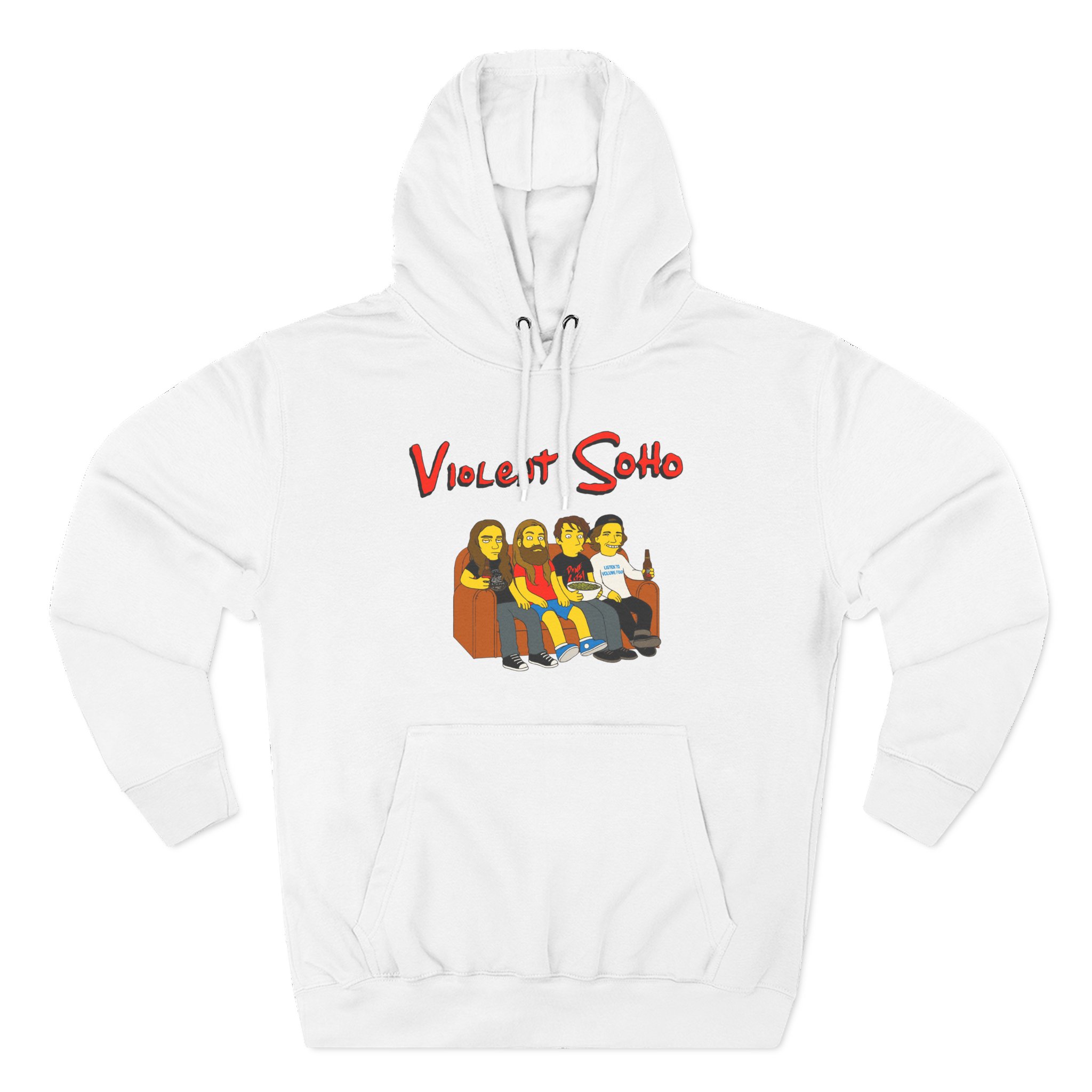 Violent Soho Springfield 4122 Three-Panel Fleece Hoodie