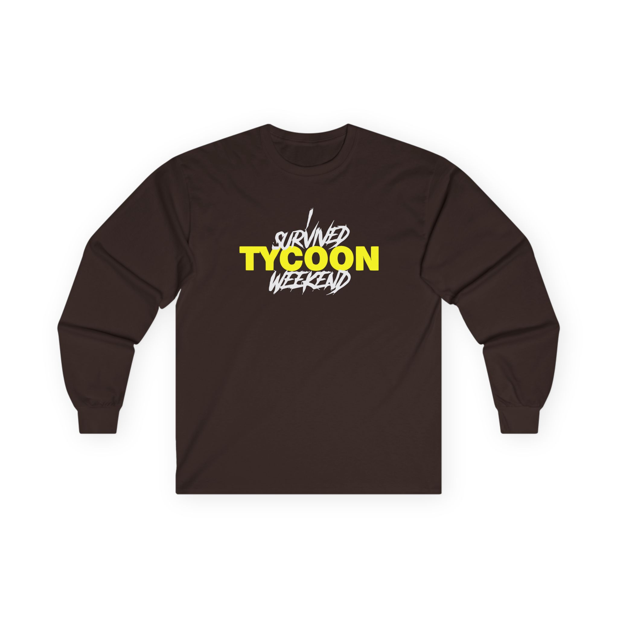 G-unit I Survined Tycoon Weekend Unisex Ultra Cotton Long Sleeve Tee