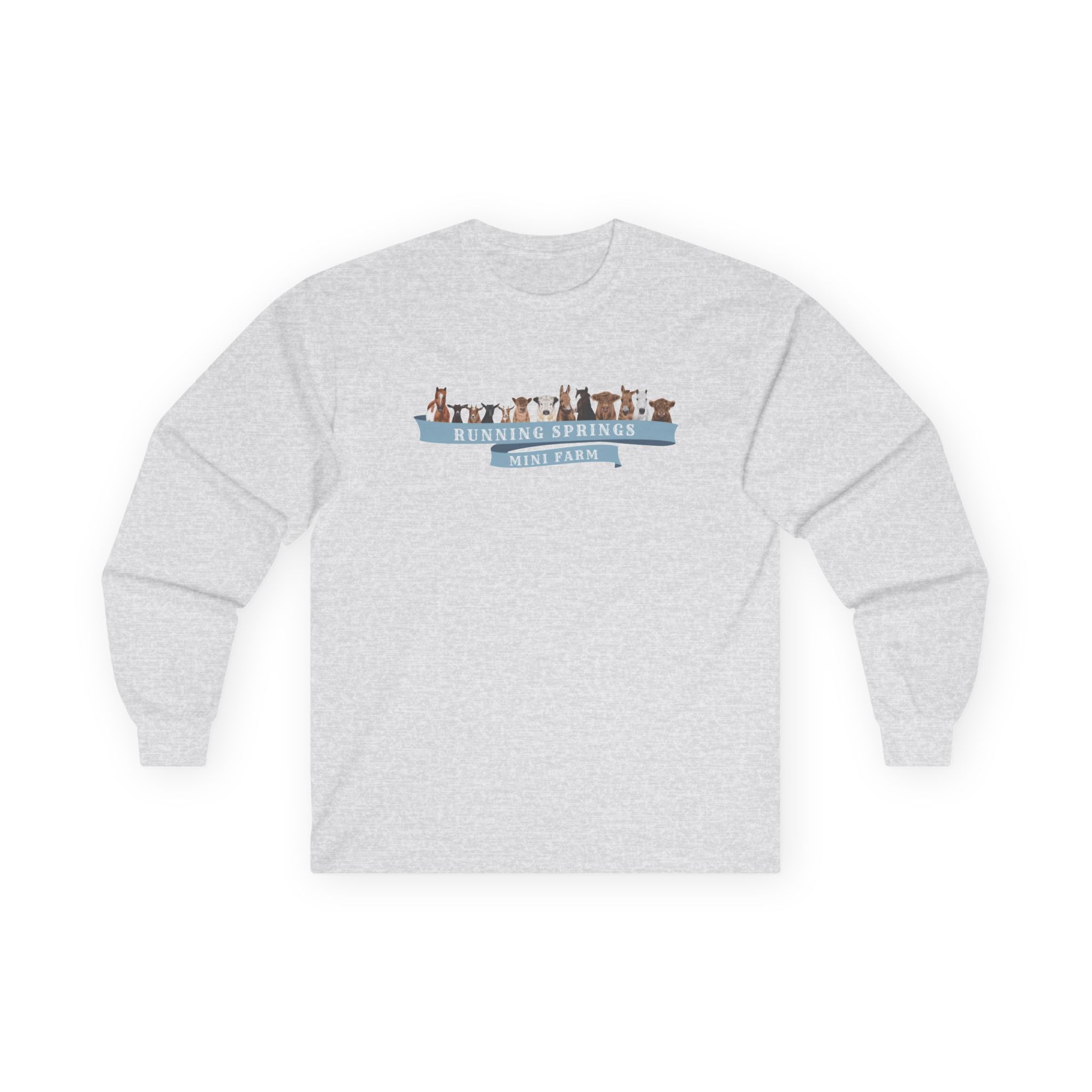 Katie Van Slyke The Mini Farm Unisex Ultra Cotton Long Sleeve Tee