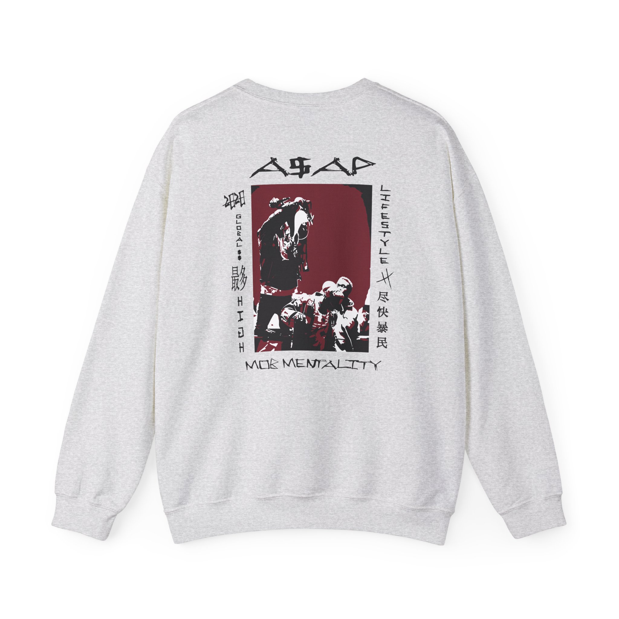 Asap Mob Mentality Unisex Heavy Blendâ„¢ Crewneck Sweatshirt