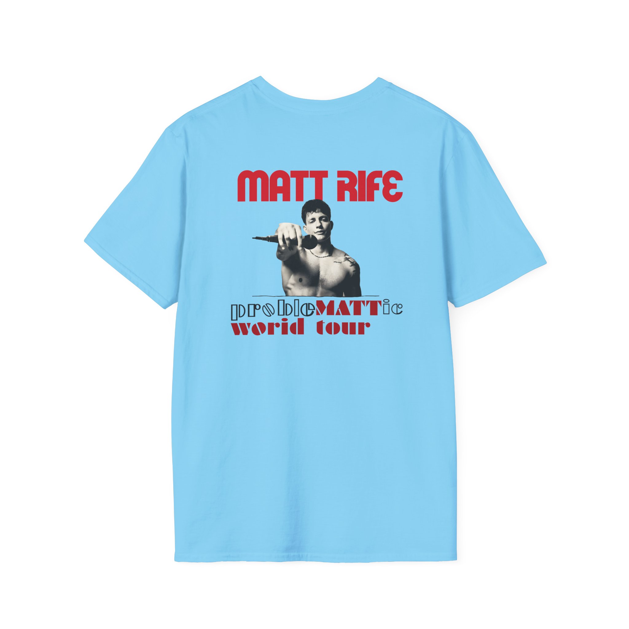 Matt Rife Problemattic Tour Pic Unisex Softstyle T-Shirt