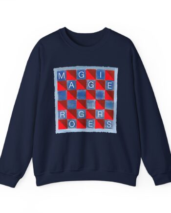 Maggie Rogers Checkmate Unisex Heavy Blend™ Crewneck Sweatshirt
