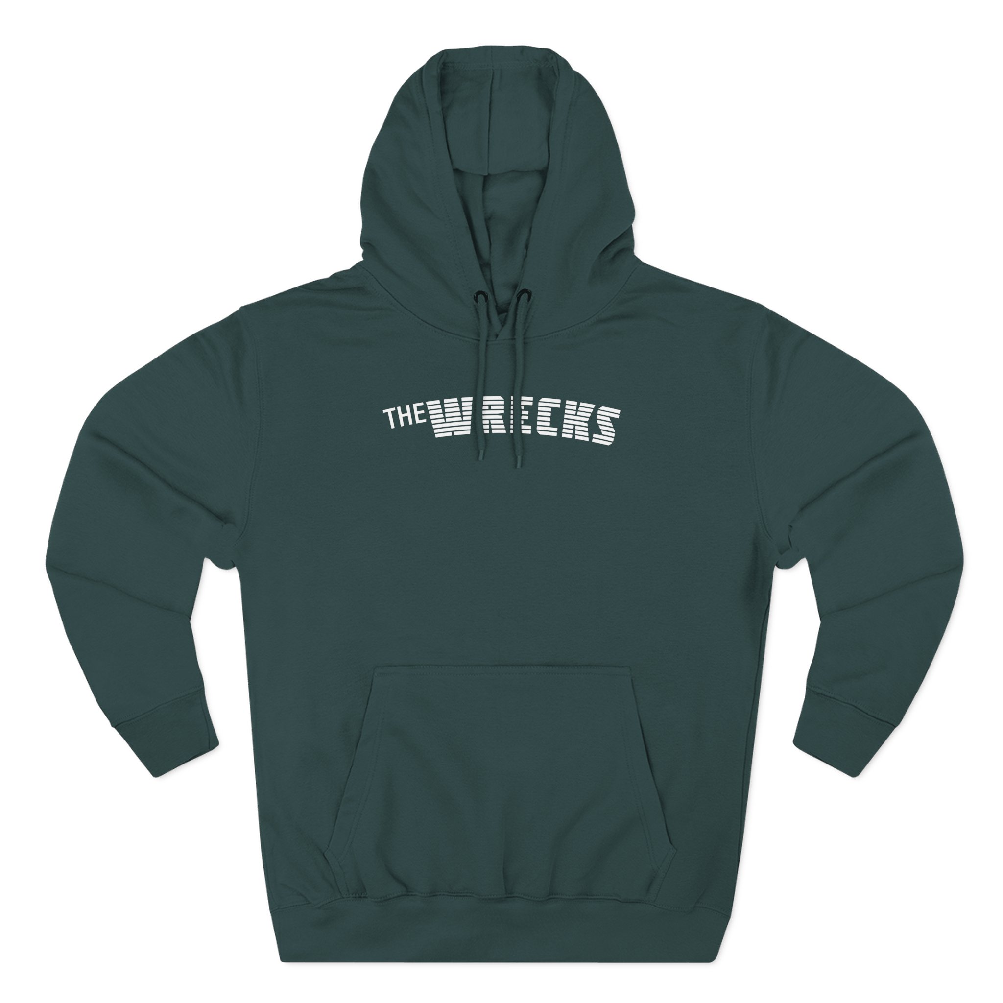 The Wrecks Logo Three-Panel Fleece Hoodie