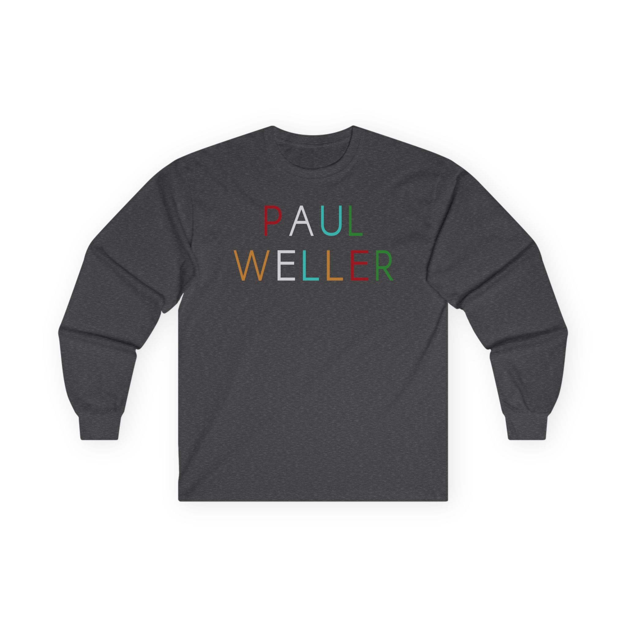 PW Multicolour Logo Unisex Ultra Cotton Long Sleeve Tee