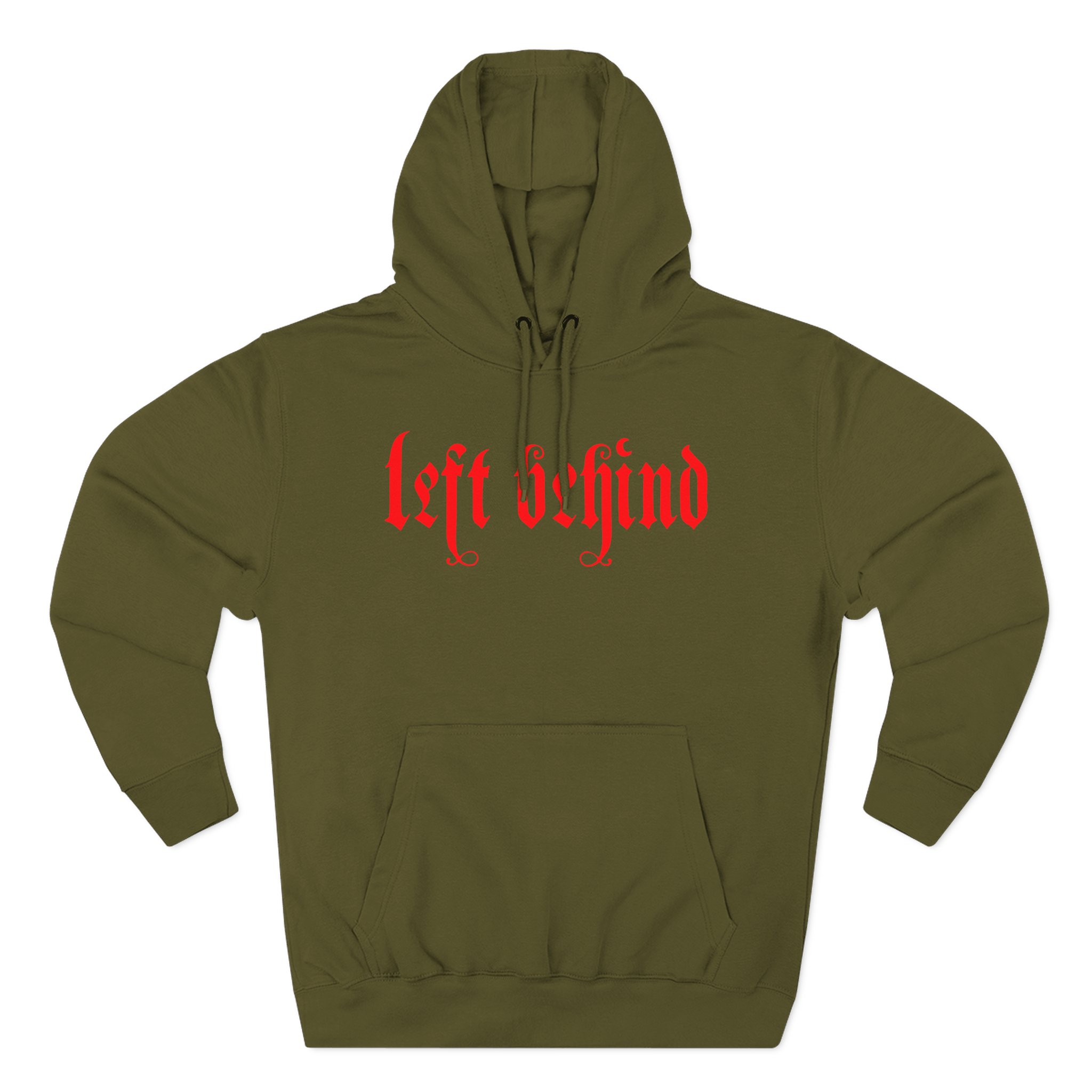 Left Behind Blessed by the Burn Three-Panel Fleece Hoodie