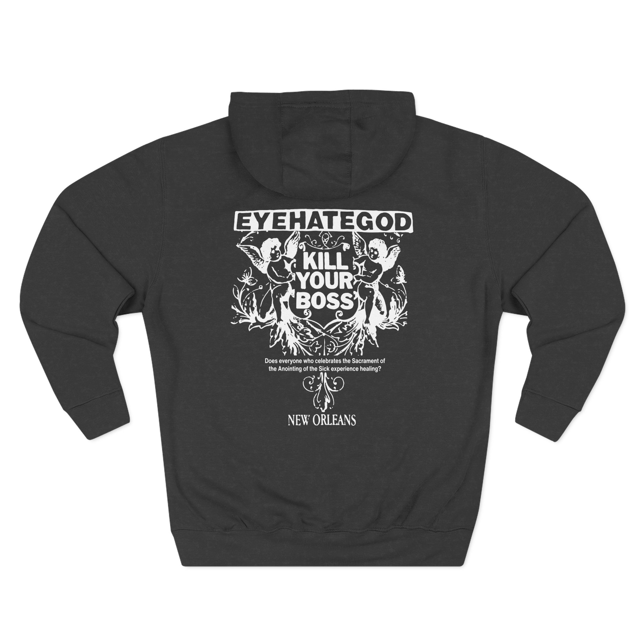 Eyehategod Kill Your Boss Three-Panel Fleece Hoodie