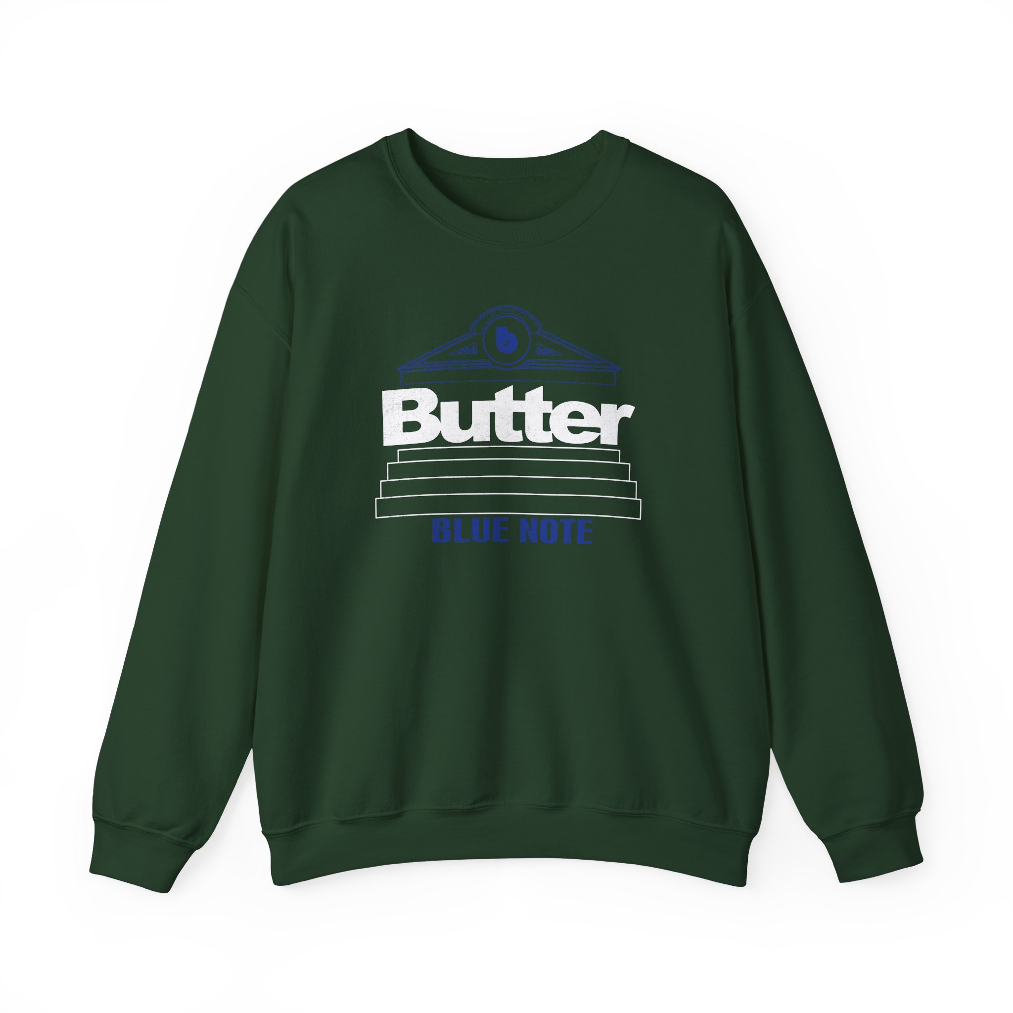 Blue Note X Butter Goods Jazz Messengers Unisex Heavy Blendâ„¢ Crewneck Sweatshirt