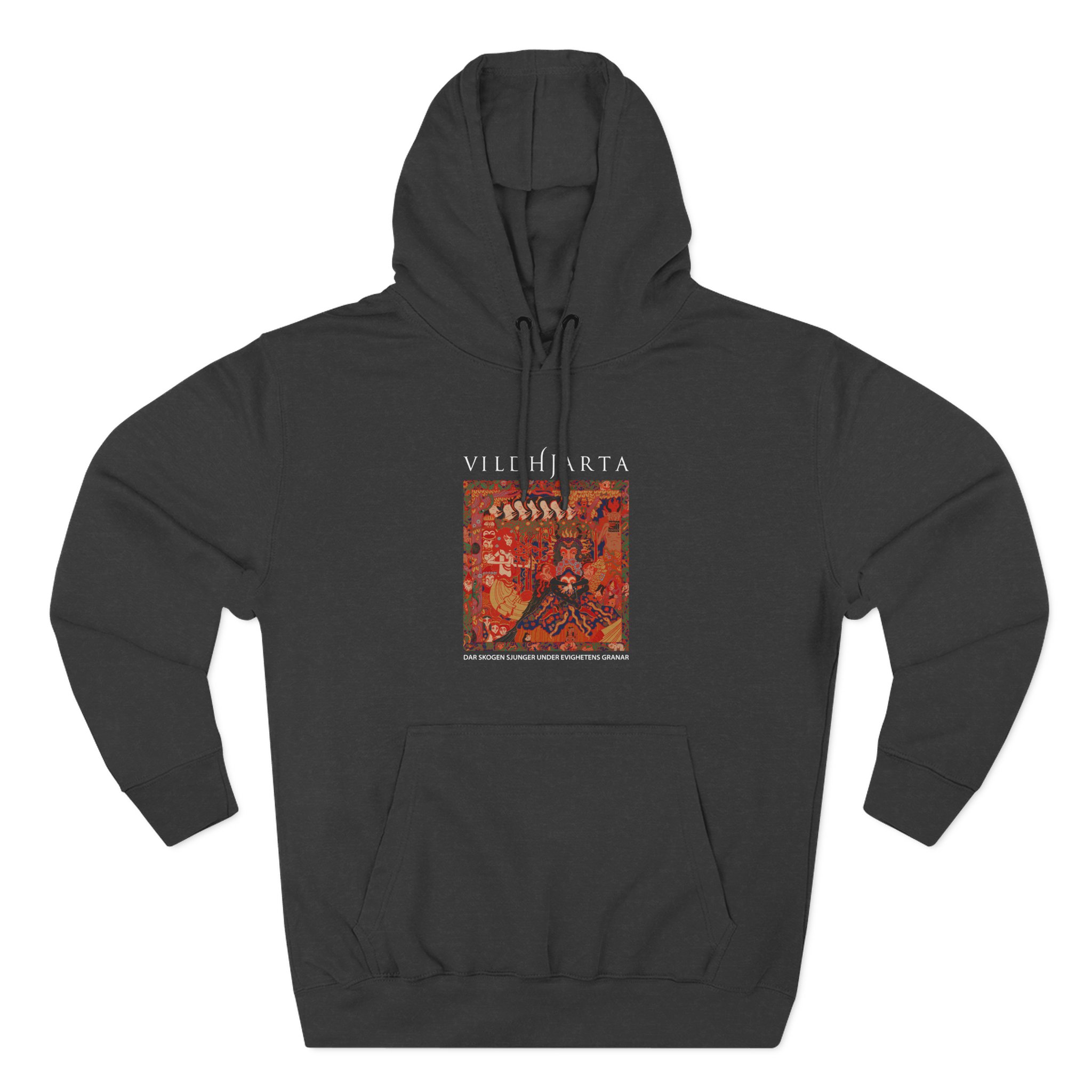 Vildhjarta Dssueg Three-panel Fleece Hoodie