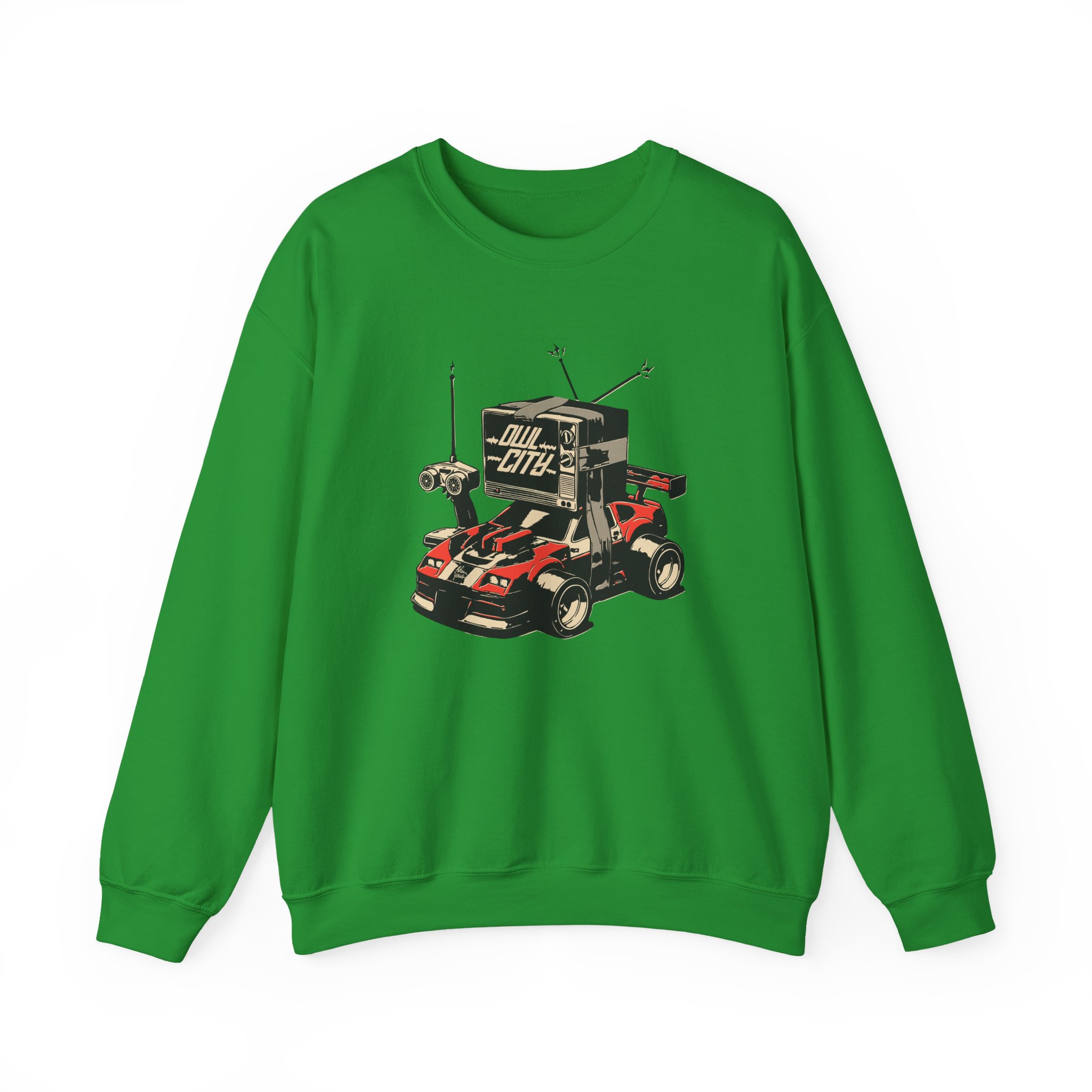Owl City Rc Car Unisex Heavy Blendâ„¢ Crewneck Sweatshirt
