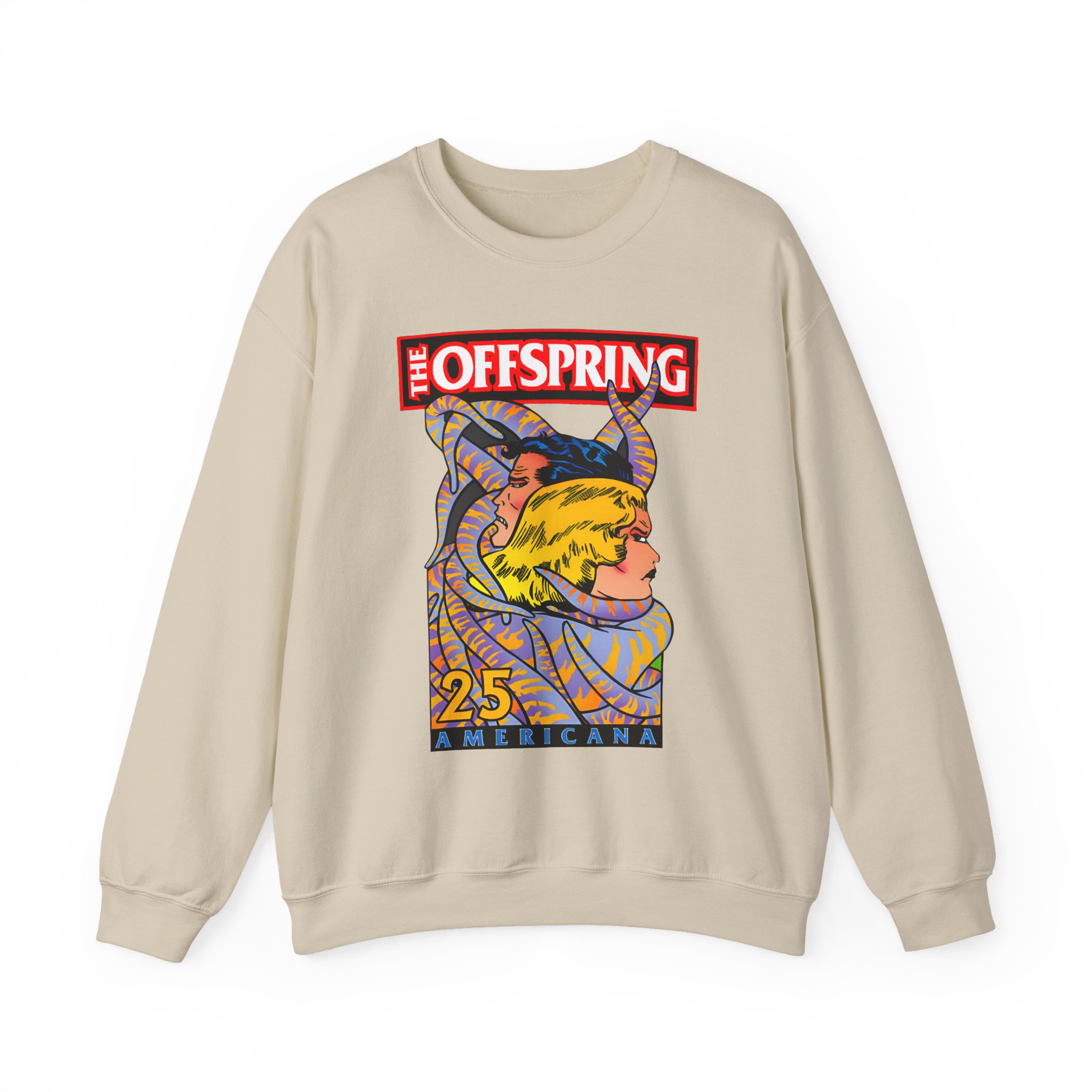 The Offspring Americana Unisex Heavy Blendâ„¢ Crewneck Sweatshirt