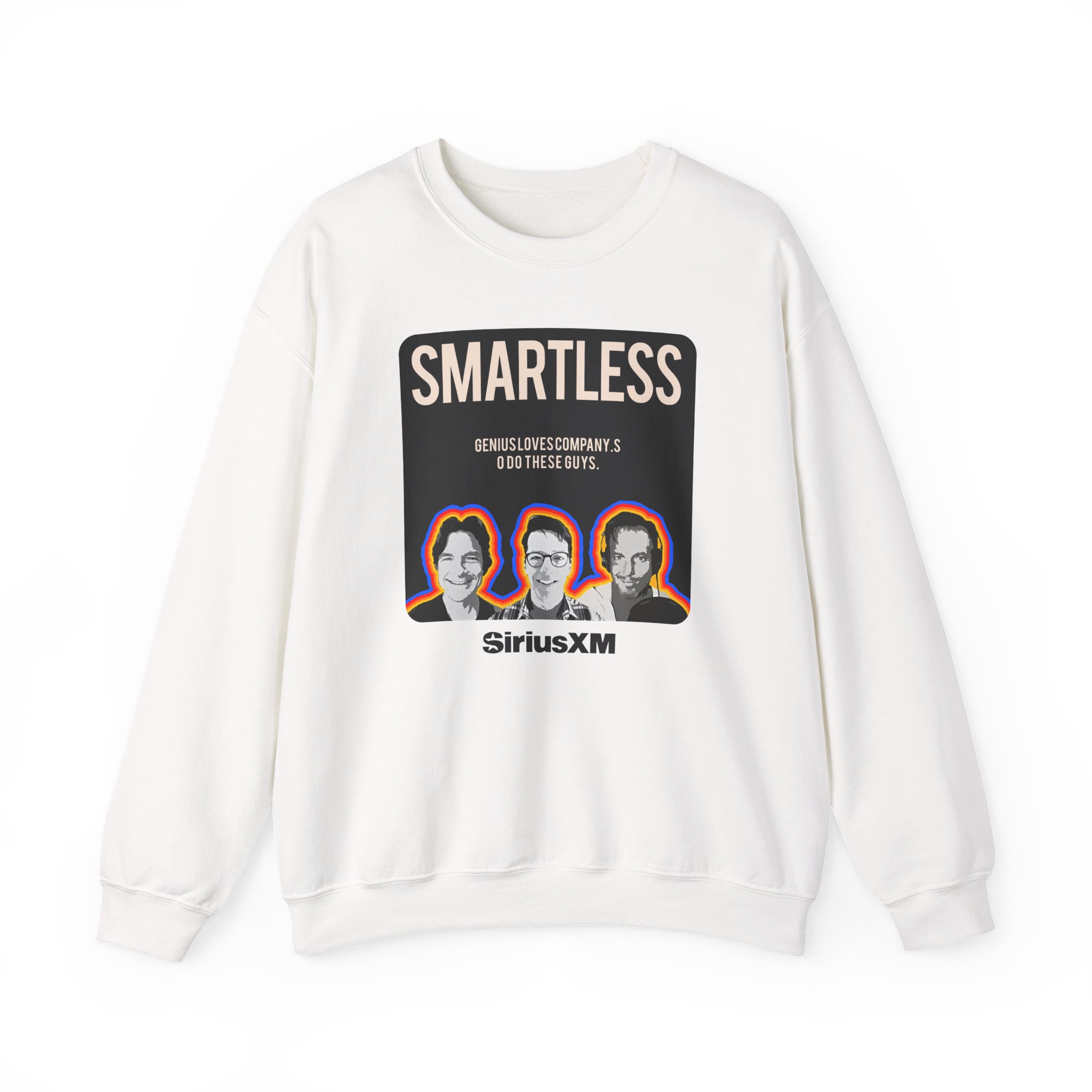 Smartless Genius Loves Company Logo Unisex Heavy Blendâ„¢ Crewneck Sweatshirt